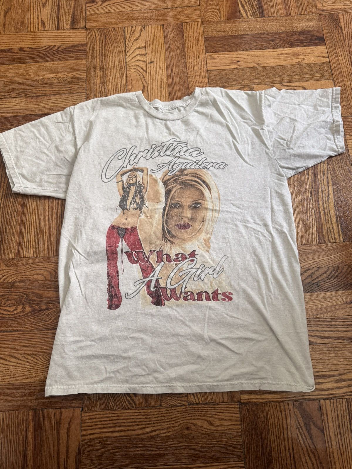 Other Vintage Christina Aguilera Tee Size US M / EU 48-50 / 2 - 1 Thumbnail