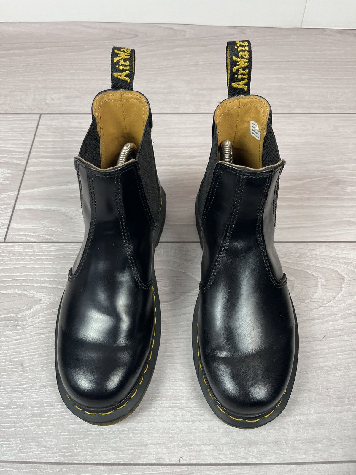 Dr. Martens Dr Martens Black Leather Pull On Chelsea Boots Size US 6 / IT 36 - 6 Thumbnail