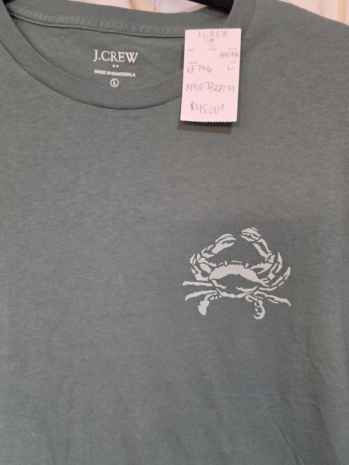 J.Crew J Crew Crab graphic tee Size US L / EU 52-54 / 3 - 1 Thumbnail