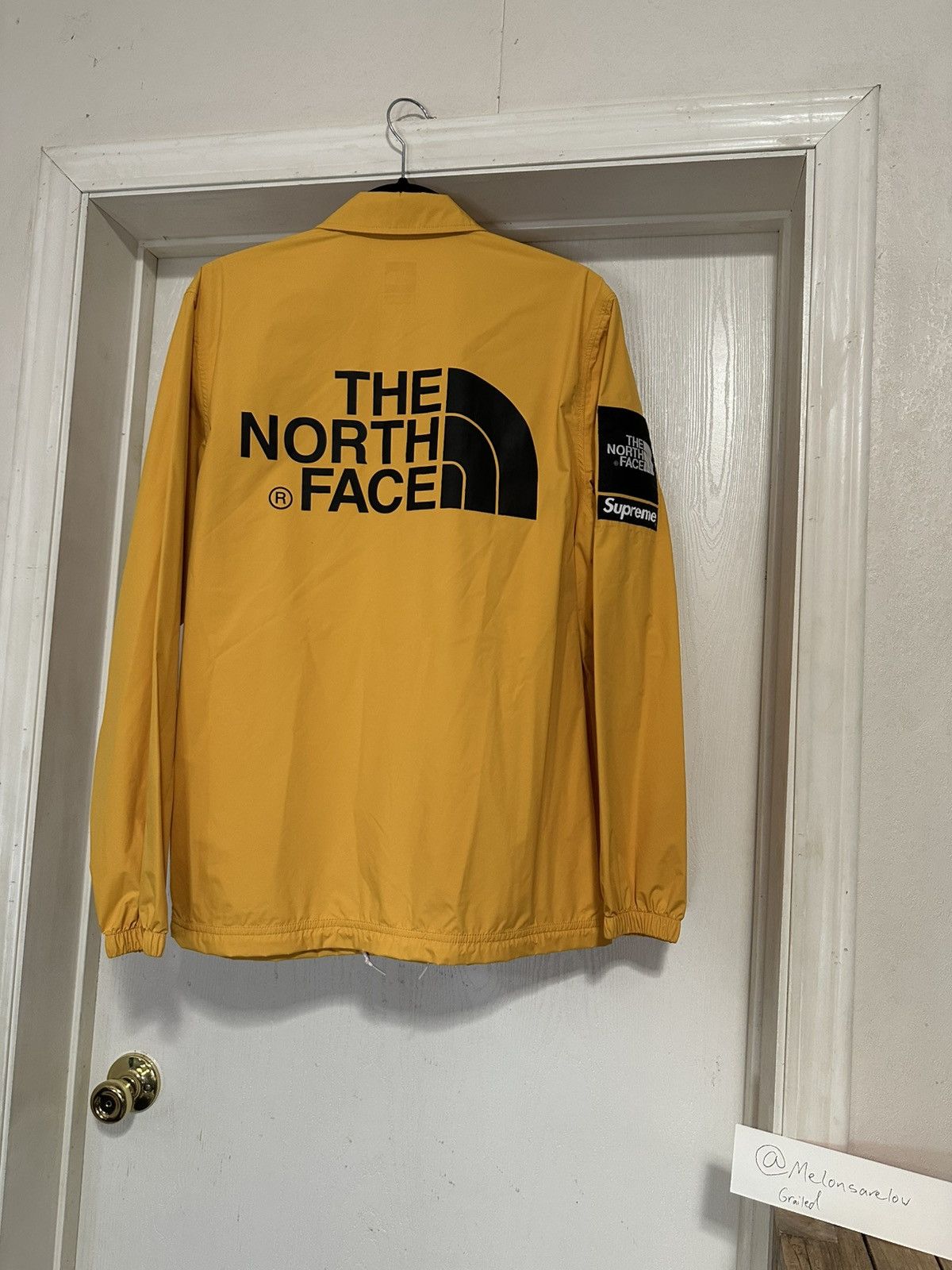 Supreme × The North Face Supreme TNF Packable Coaches Jacket - Yellow, Medium Size US M / EU 48-50 / 2 - 1 Thumbnail