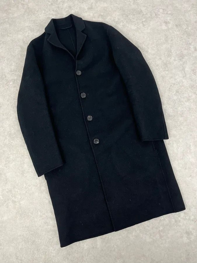 Acne Studios Acne Studios Black Charlie Wool Long Jacket Size S / US 4 / IT 40 - 4 Thumbnail