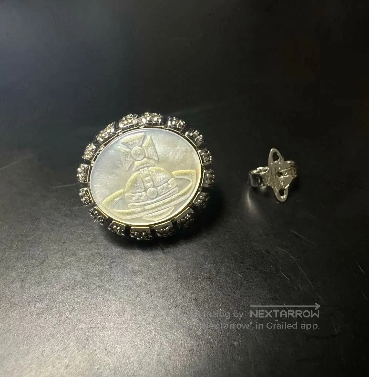 Vivienne Westwood Vivienne Westwood Saturn Earrings. Size ONE SIZE - 1 Thumbnail