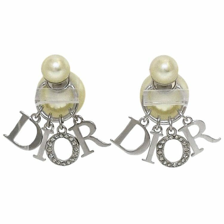 Dior DIOR Earrings Silver Metal Size ONE SIZE - 1 Thumbnail