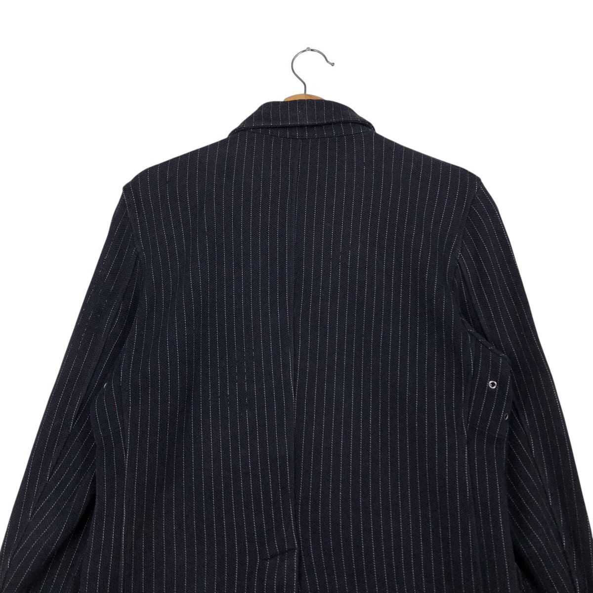Japanese Brand SHIPS Archive Pinstripe Work Jacket Japanese Utility Cut Size US L / EU 52-54 / 3 - 10 Thumbnail