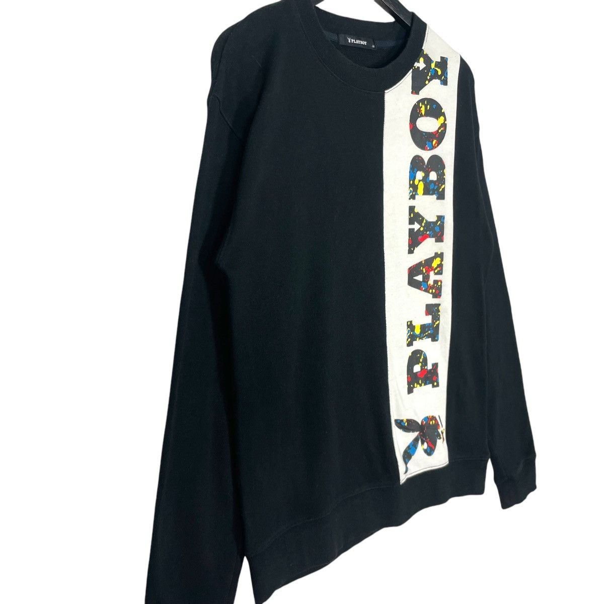 Playboy Vintage Playboy Spell Out Crewneck Sweatshirt Rainbow Wash Size US S / EU 44-46 / 1 - 2 Thumbnail