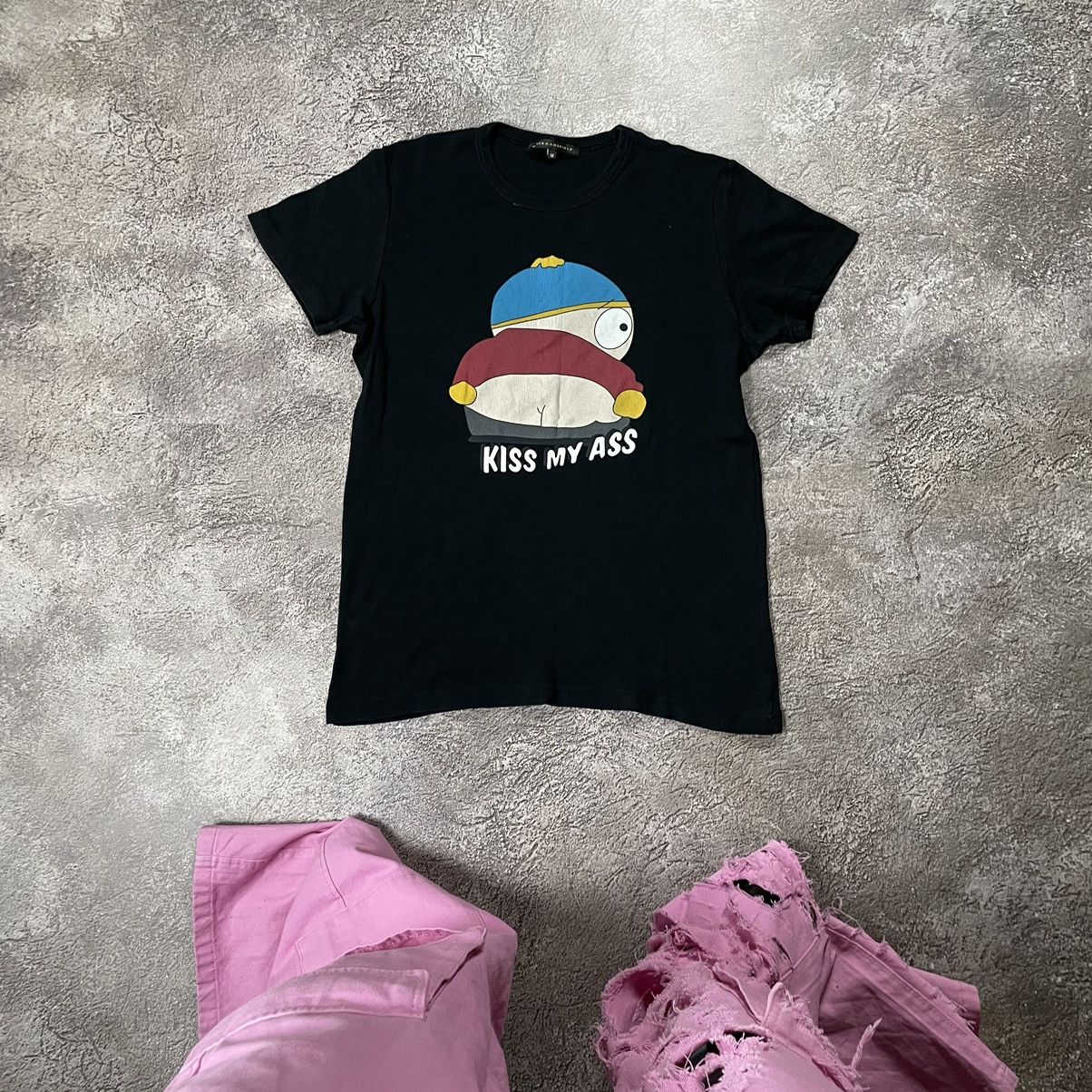 Vintage Vintage Y2K ADULT “ KISS MY ASS SOUTH PARK “ FUNNY BuyTee Size US M / EU 48-50 / 2 - 1 Thumbnail