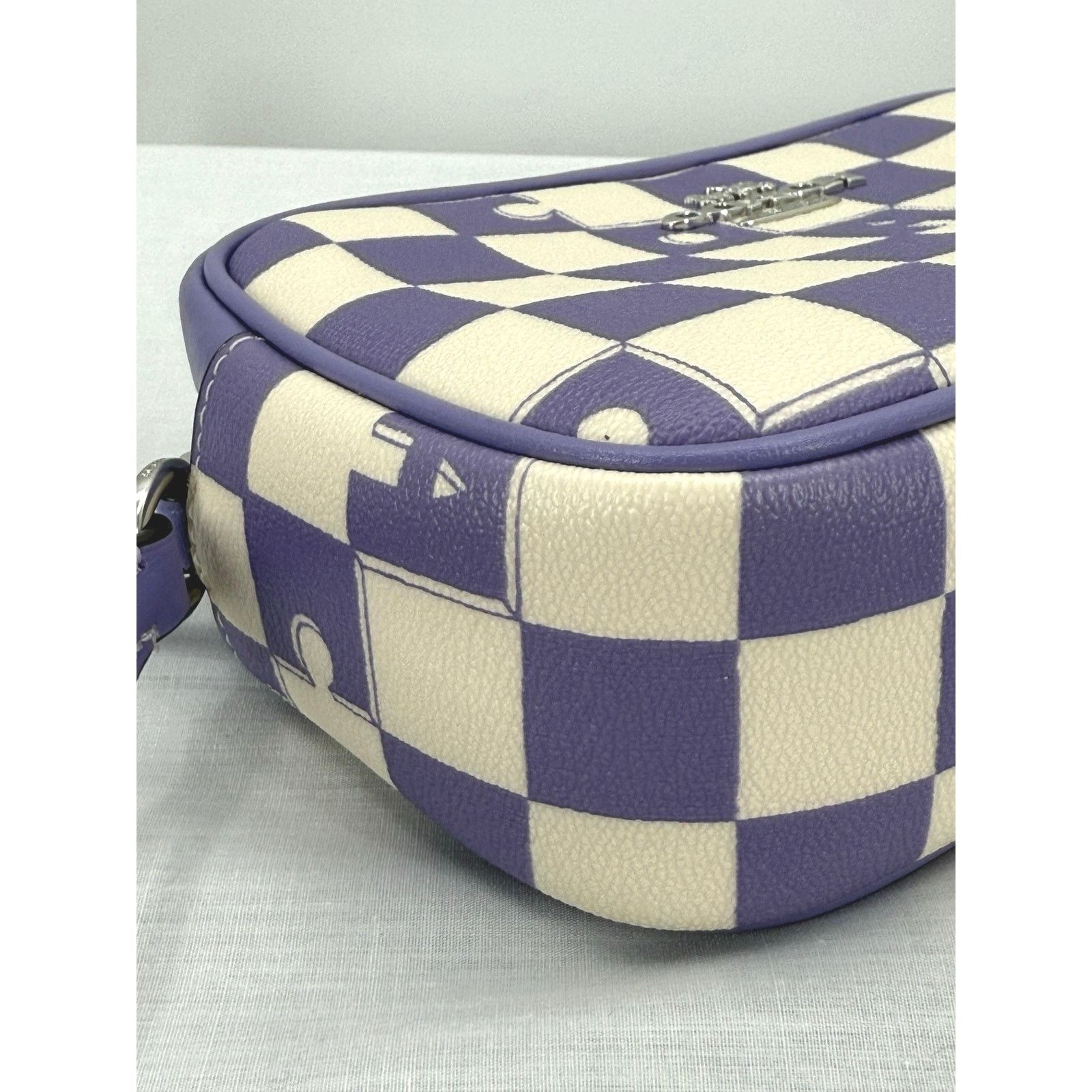 Coach Coach Outlet Mini Jamie Camera Bag Checkerboard Print Size ONE SIZE - 12 Thumbnail