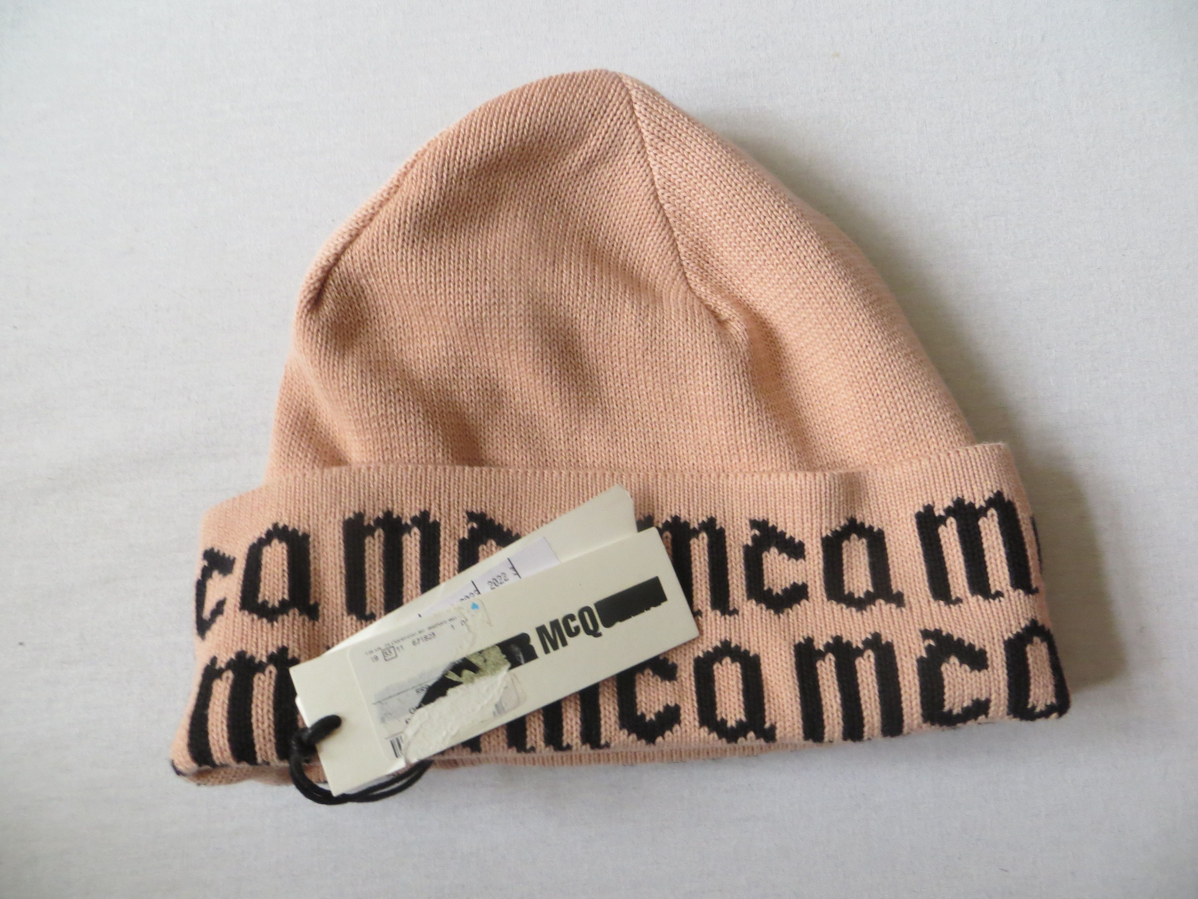 MCQ KNITTED BEANIE HAT Size ONE SIZE - 2 Thumbnail