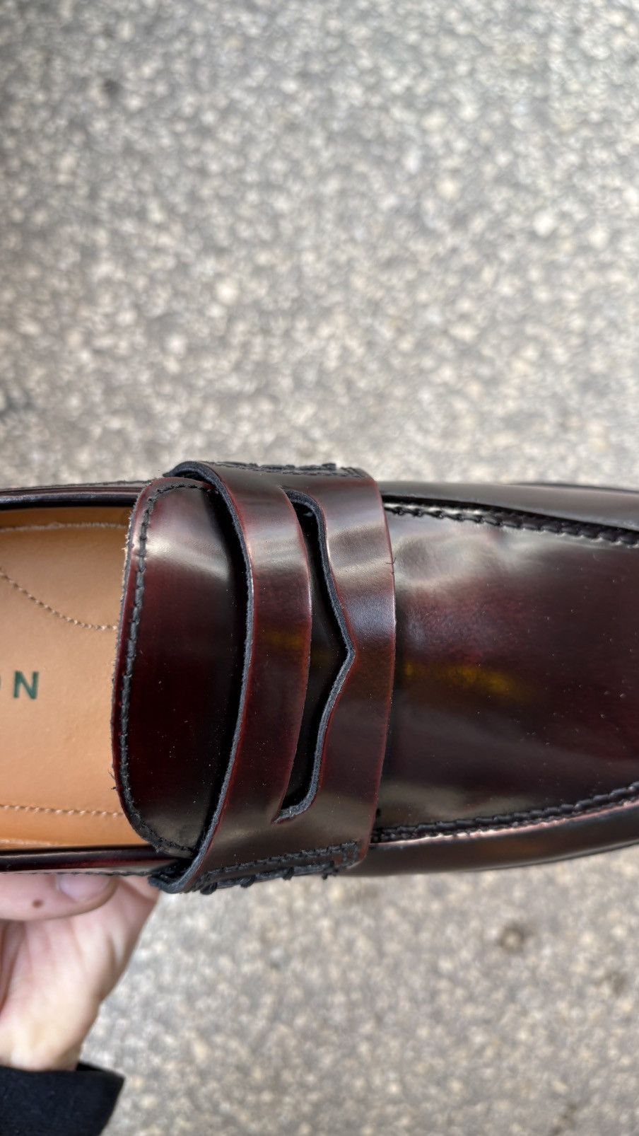 Other Handcrafted Italian Penny Loafer 9,5 – Bordeaux Elegance Size US 9.5 / EU 42-43 - 13 Thumbnail