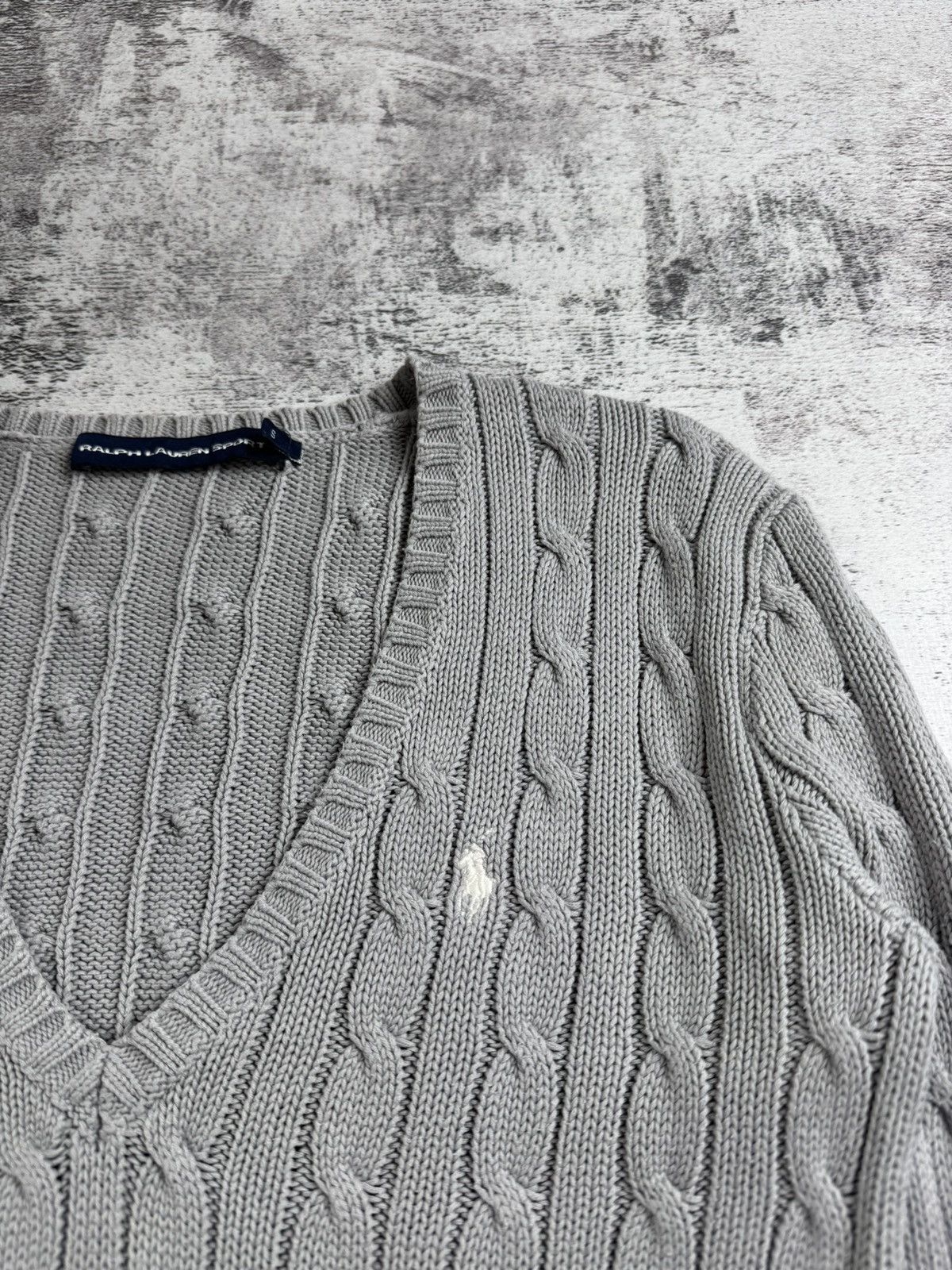 Ralph Lauren Sport Polo Ralph Lauren Sport Cable Knited Sweater Button Cardigan Size S / US 4 / IT 40 - 8 Thumbnail