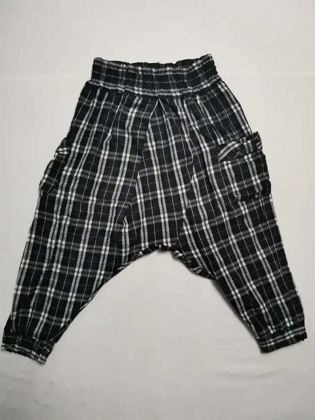 Vintage Style Square & Stripe Design Parcour Pants Size US 26 / EU 42 - 1 Thumbnail