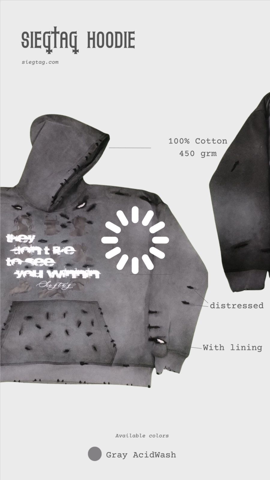 Other Hoodie SiegTag-winners Size US L / EU 52-54 / 3 - 1 Thumbnail