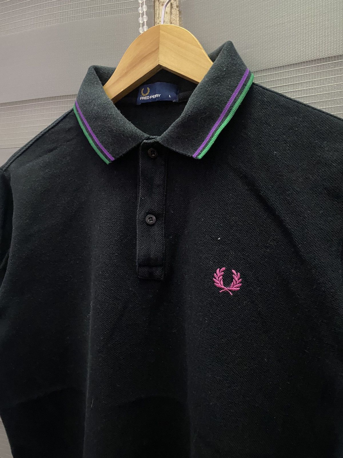 Fred Perry 🇯🇵 Fred Perry Polo T-Shirt Made in Japan Size US M / EU 48-50 / 2 - 2 Thumbnail