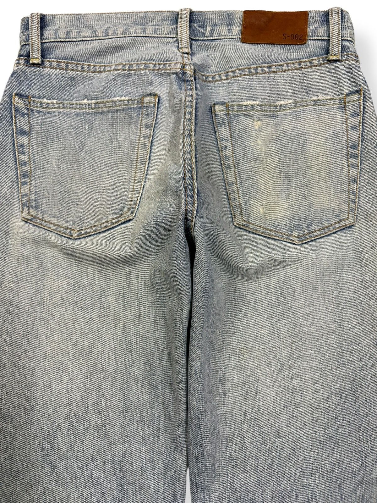 Undercover × Uniqlo Vintage Uniqlo S002 Straight Leg Distressed Grunge Jeans Size US 29 - 10 Thumbnail