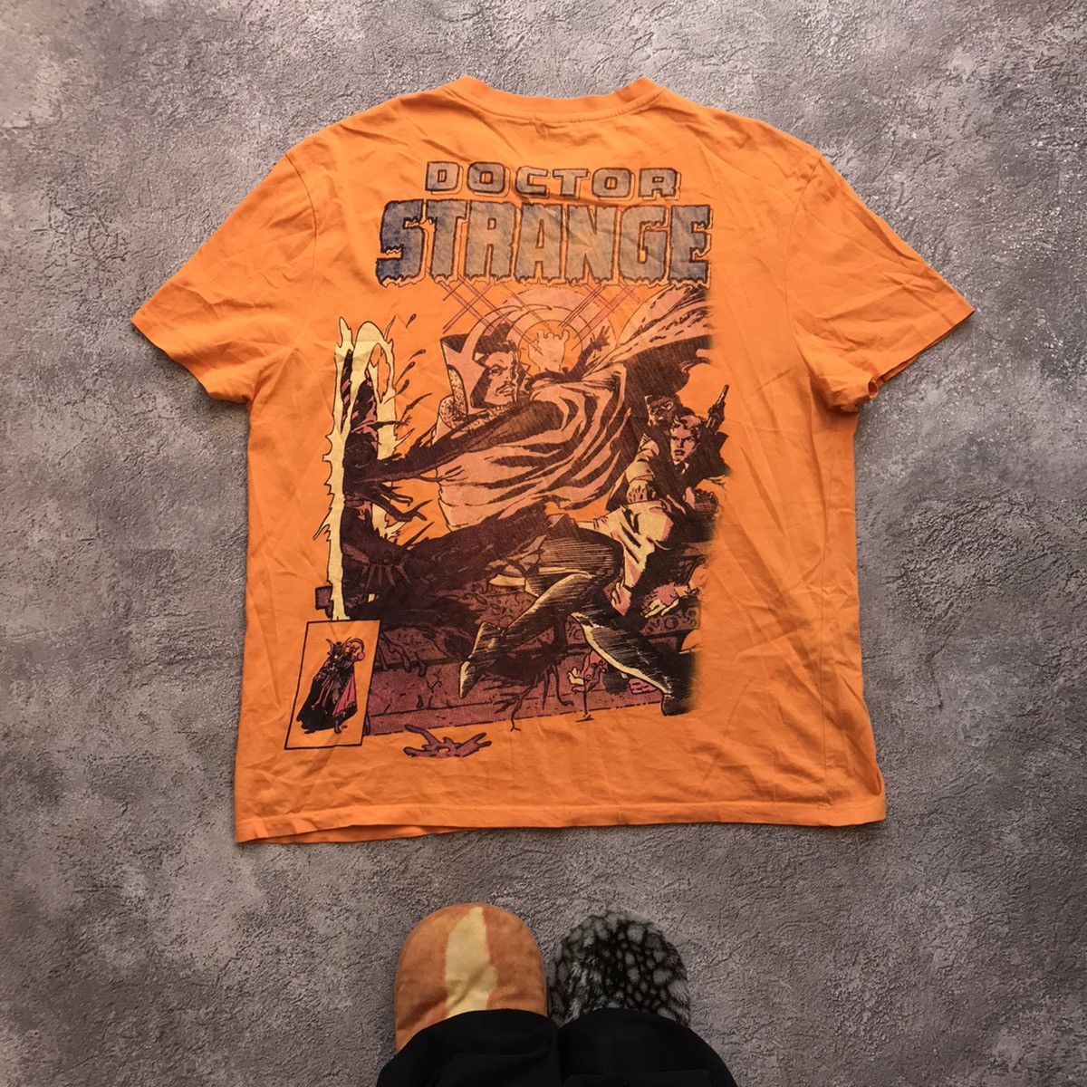 If Six Was Nine VINTAGE ADULT DOCTOR STRANGE MARVEL COMICS FUNNY TEE Y2K 90s Size US XL / EU 56 / 4 - 1 Thumbnail