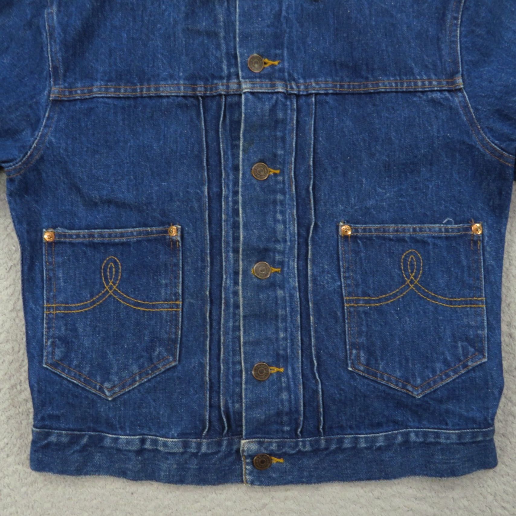 Polo Ralph Lauren Polo Ralph Lauren Jacket Small Mens Dark Indigo Western Corduroy Collar USA 80s Size US S / EU 44-46 / 1 - 7 Thumbnail
