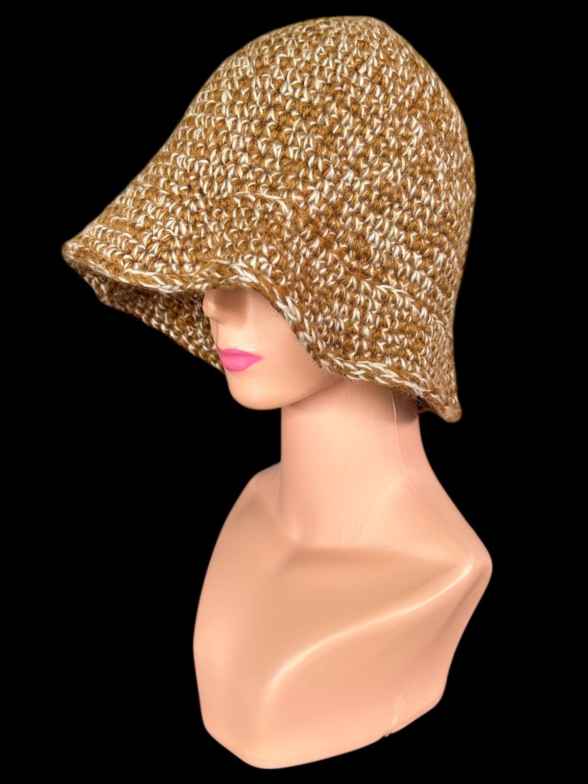 Japanese Brand × Kapital × Vintage Crochet Knitted Handmade Bucket Hats Size ONE SIZE - 1 Thumbnail