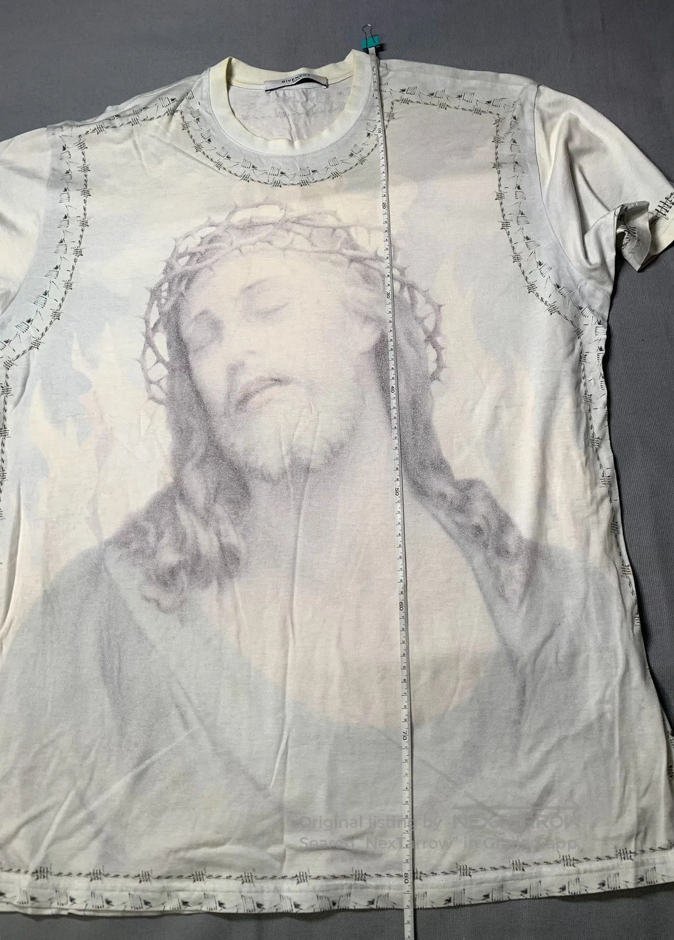 Givenchy Givenchy Jesus Print Short Sleeve. Size US S / EU 44-46 / 1 - 8 Thumbnail