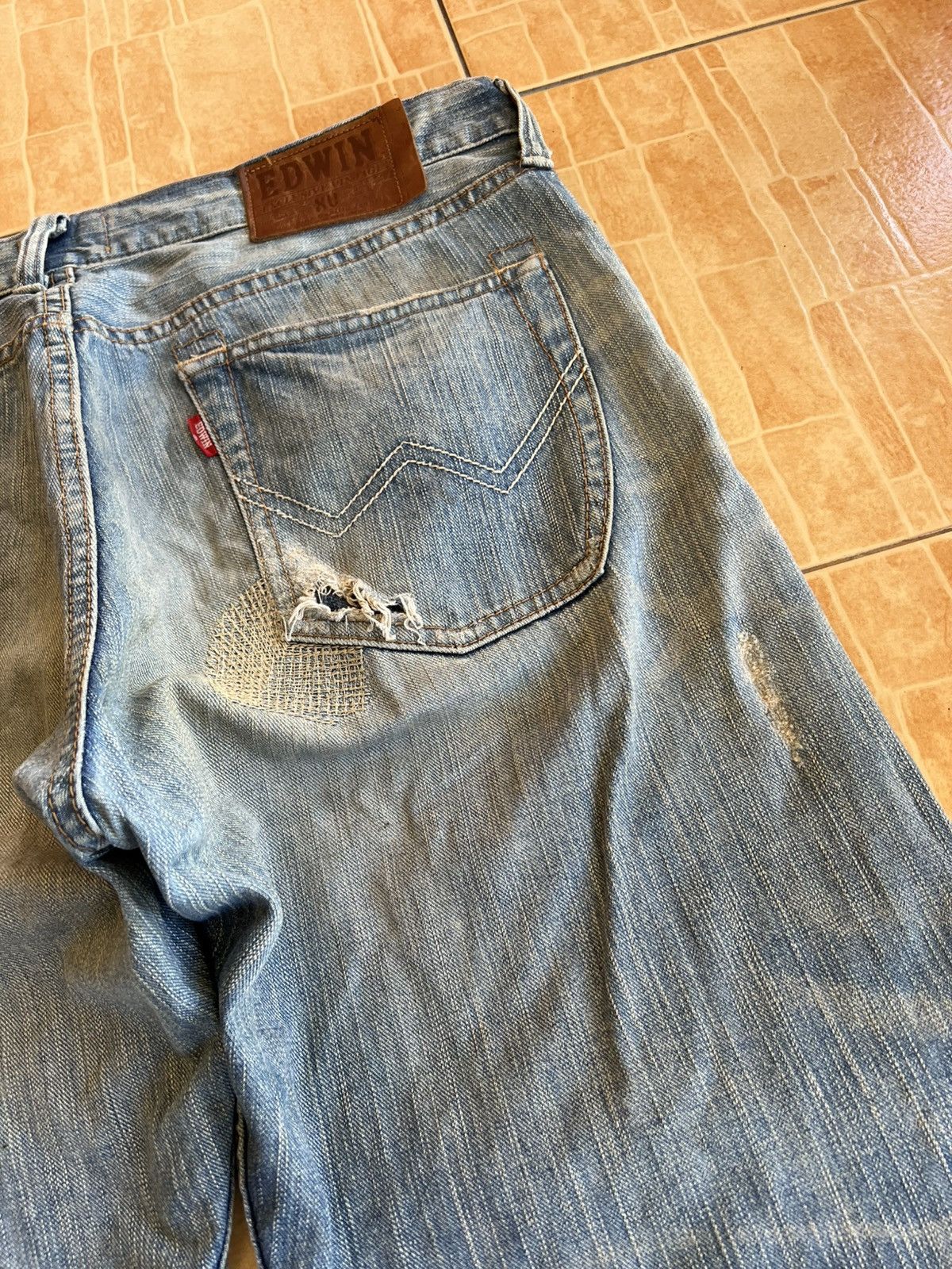Edwin Vintage Edwin Distress Mud Wash Jean Size US 38 / EU 54 - 18 Thumbnail