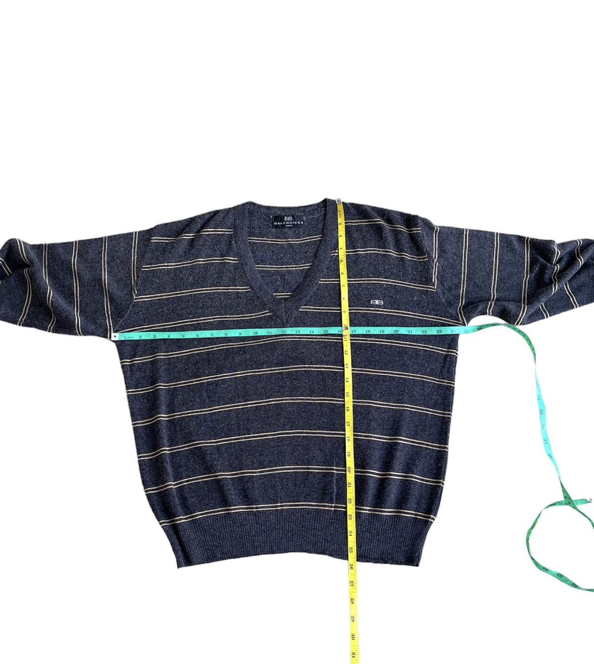 Balenciaga × Vintage Vintage Balenciaga Knitwear Unisex Size US L / EU 52-54 / 3 - 7 Thumbnail