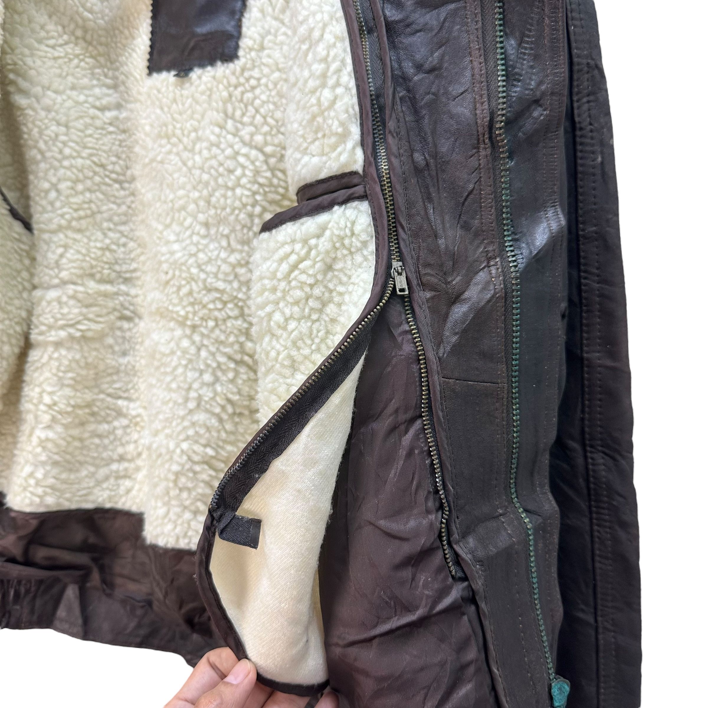 Vintage M. O. COMPANY GREAT AIR-O-WEAR A2 LEATHER JACKET #8805-028 Size US L / EU 52-54 / 3 - 11 Thumbnail