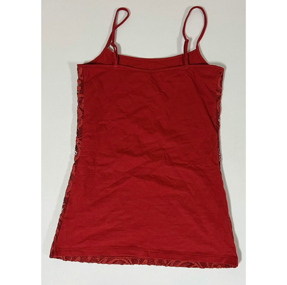 Ann Taylor Ann Taylor Orange Lace Cami Camisole Tank Top Shirt XS 🧡🍂 Size XS / US 0-2 / IT 36-38 - 4 Thumbnail