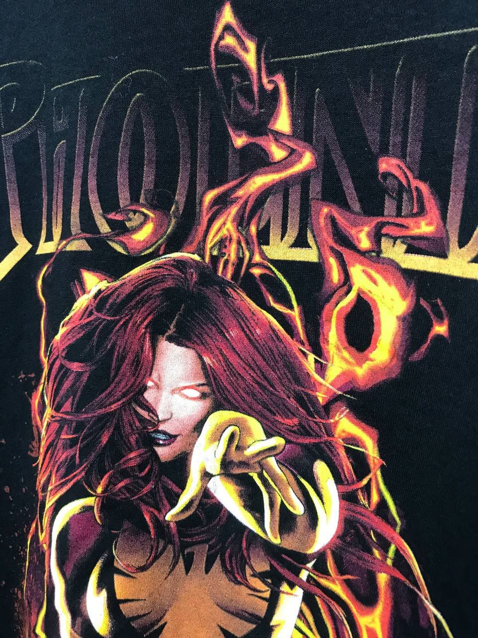 Mad Engine 🔥 Dark Phoenix Marvel Comics X-Men T Shirt Super Hero Engine Size US XXL / EU 58 / 5 - 9 Thumbnail