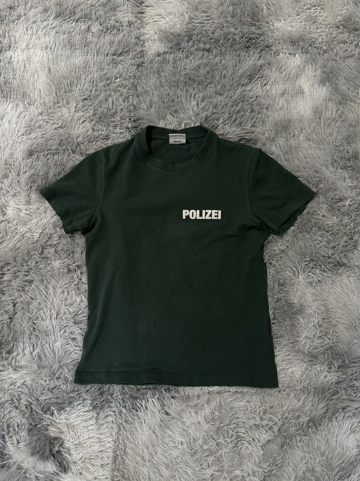 Vetements vetements polizei tee Size US XS / EU 42 / 0 - 3 Thumbnail