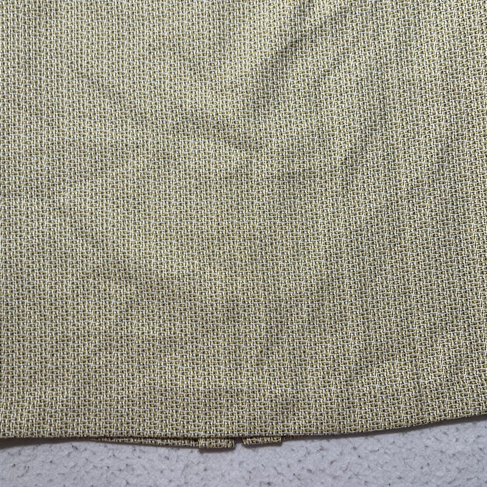 Other Tahari 16 Straight Pencil Skirt Yellow Glitter Sparkle Lined Size 38" / US 16 / IT 52 - 3 Thumbnail