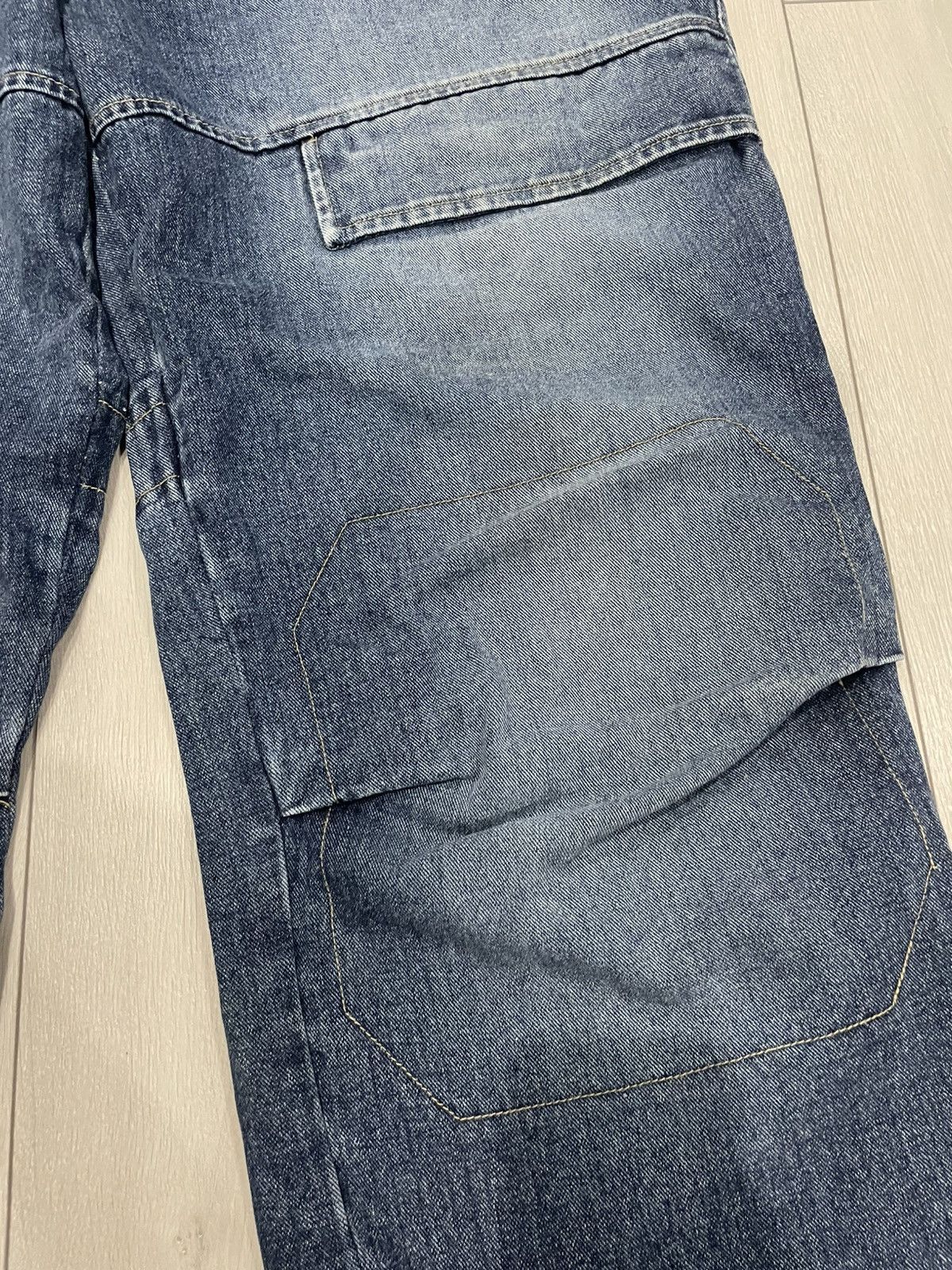 CLOSED × Marithe + Francois Girbaud 90s CARGO DENIM PANTS Y2K Marithe Francois Girbaud Jeans OLD Size US 40 / EU 56 - 4 Thumbnail