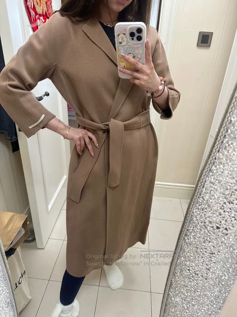 Max Mara Max Mara Autumn-Winter Double-Faced Wool Coat Jacket Seven Size S / US 4 / IT 40 - 1 Thumbnail