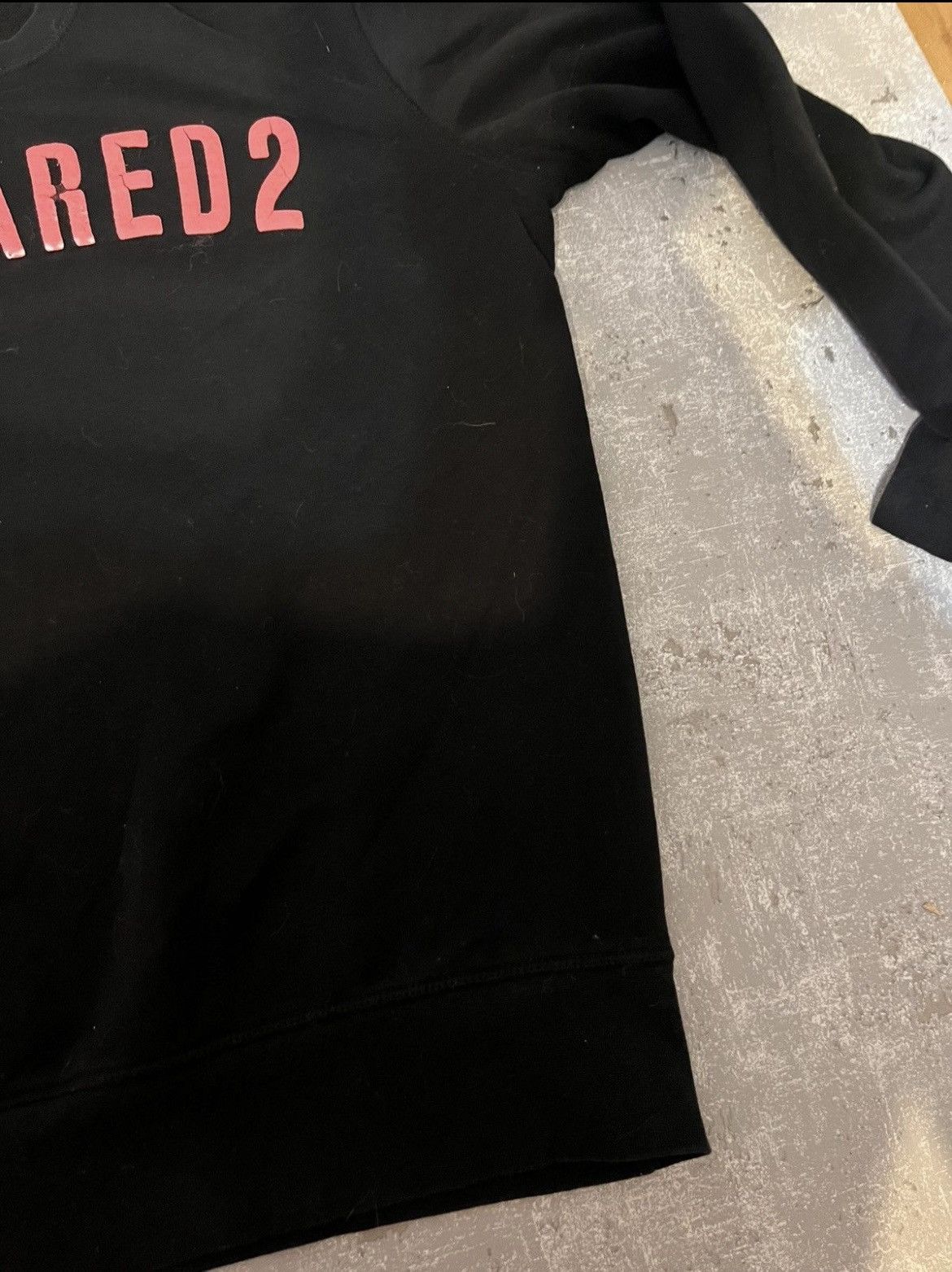 Dsquared2 HOODIE DSQUARED2 Y2K VINTAGE STREETWEAR BIG LOGO Size US XL / EU 56 / 4 - 9 Thumbnail