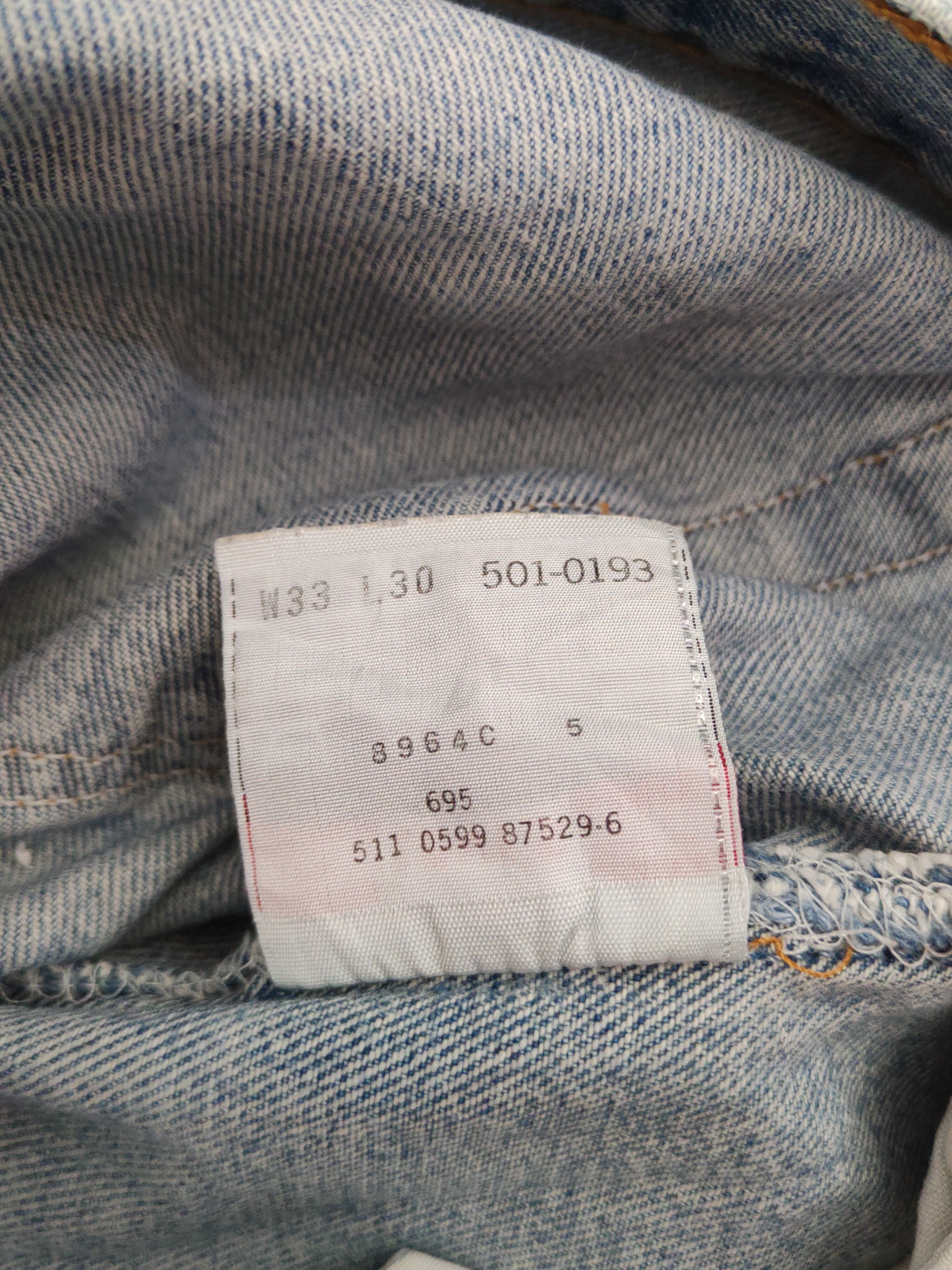 Levi's 501 Levi's Blue vintage Denim Pants #S1368 Size US 32 / EU 48 - 17 Thumbnail