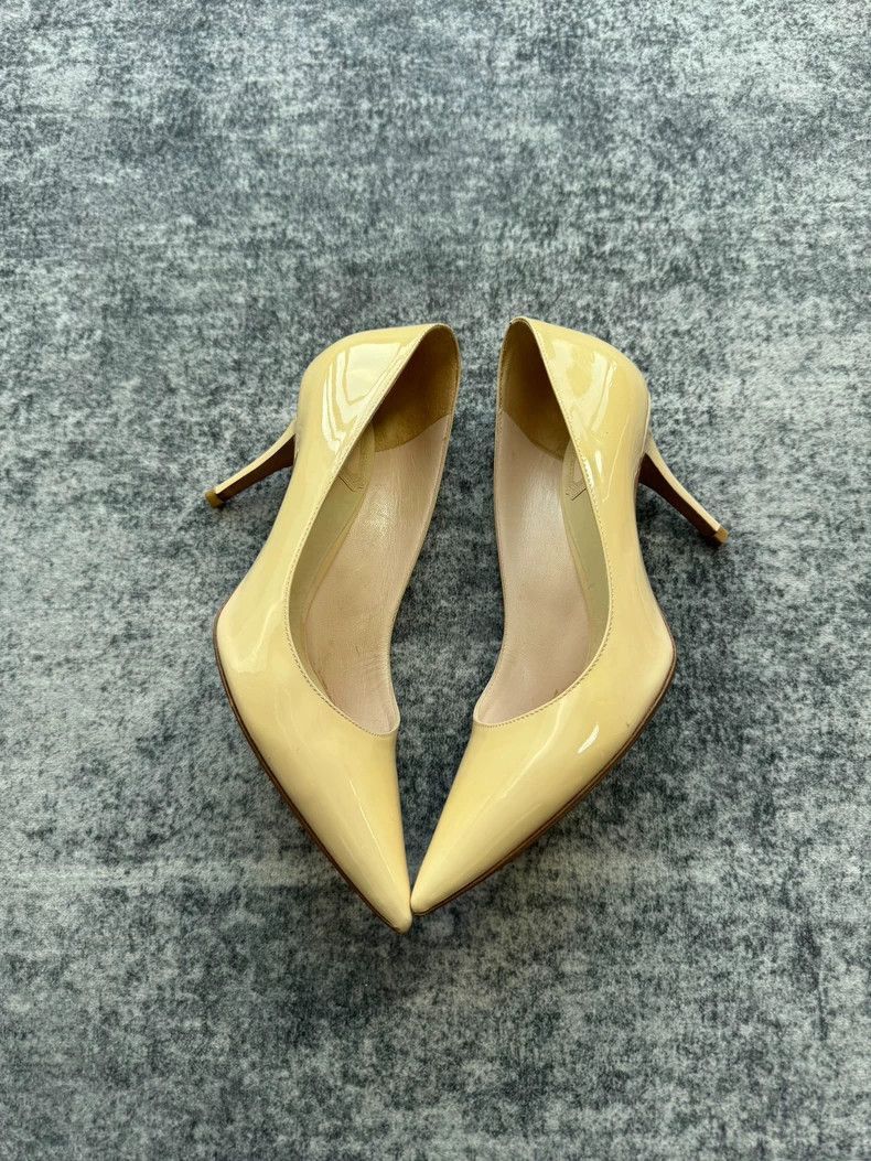 Dior Dior Patent Leather High Heel Shoes Size 35.5-2505 Size US 5 / IT 35 - 3 Thumbnail