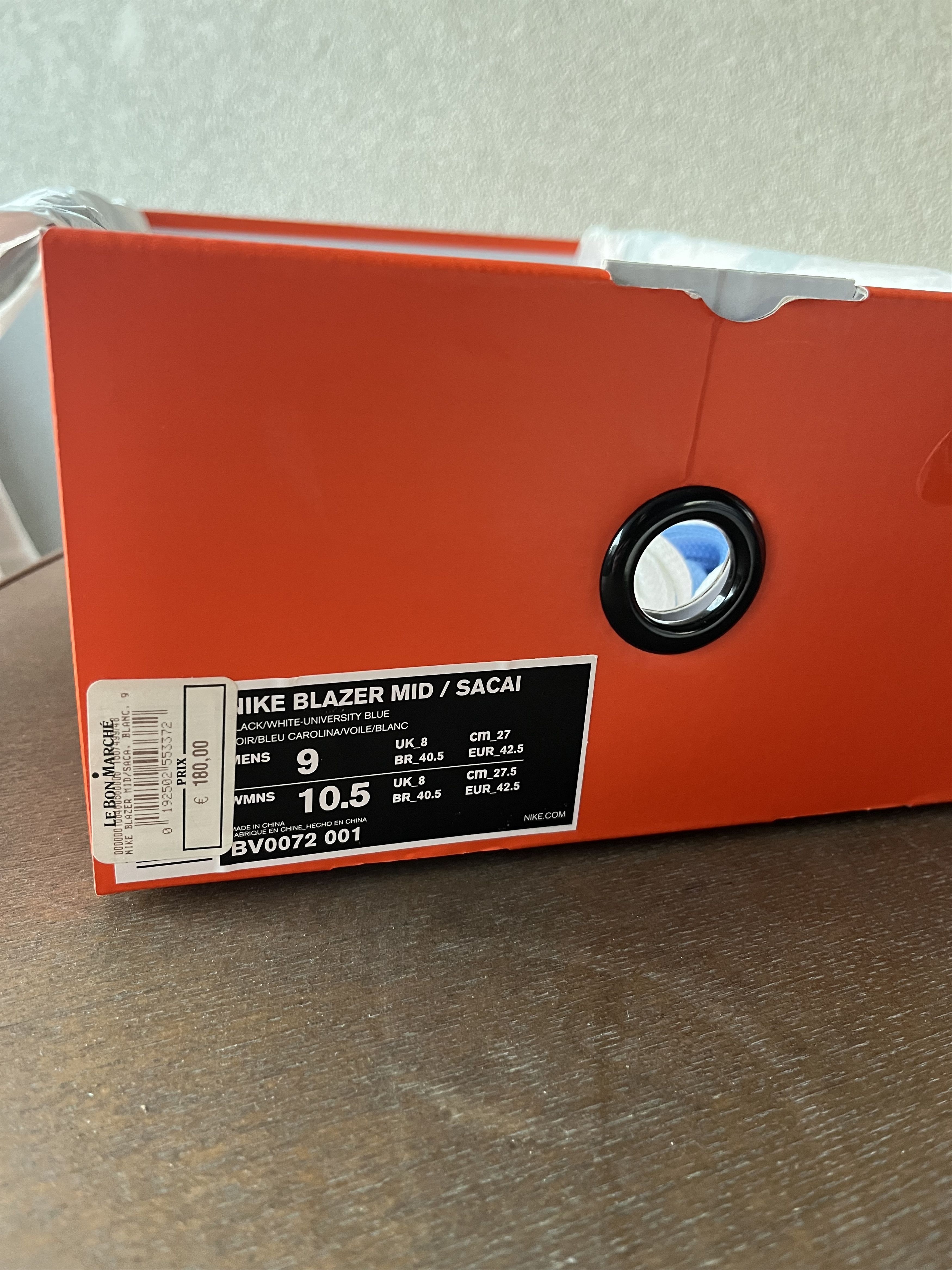 Nike × Sacai Nike X Sacai High Sneakers Blue Size US 9.5 / EU 42-43 - 8 Thumbnail