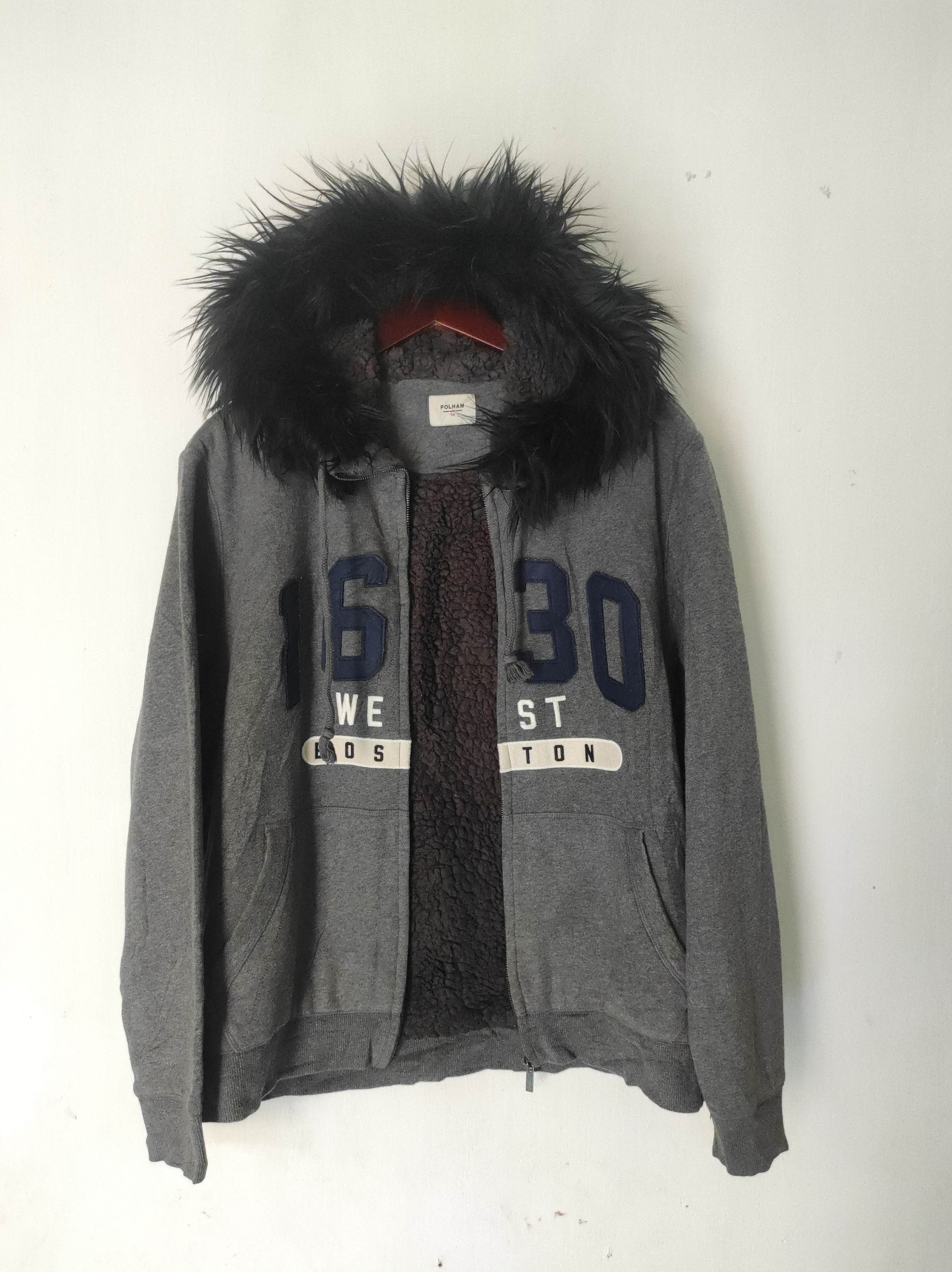 If Six Was Nine Polham 1630 Sherpa Zip Fur Hoodie IfSixWasNine LGB style Size US L / EU 52-54 / 3 - 12 Thumbnail