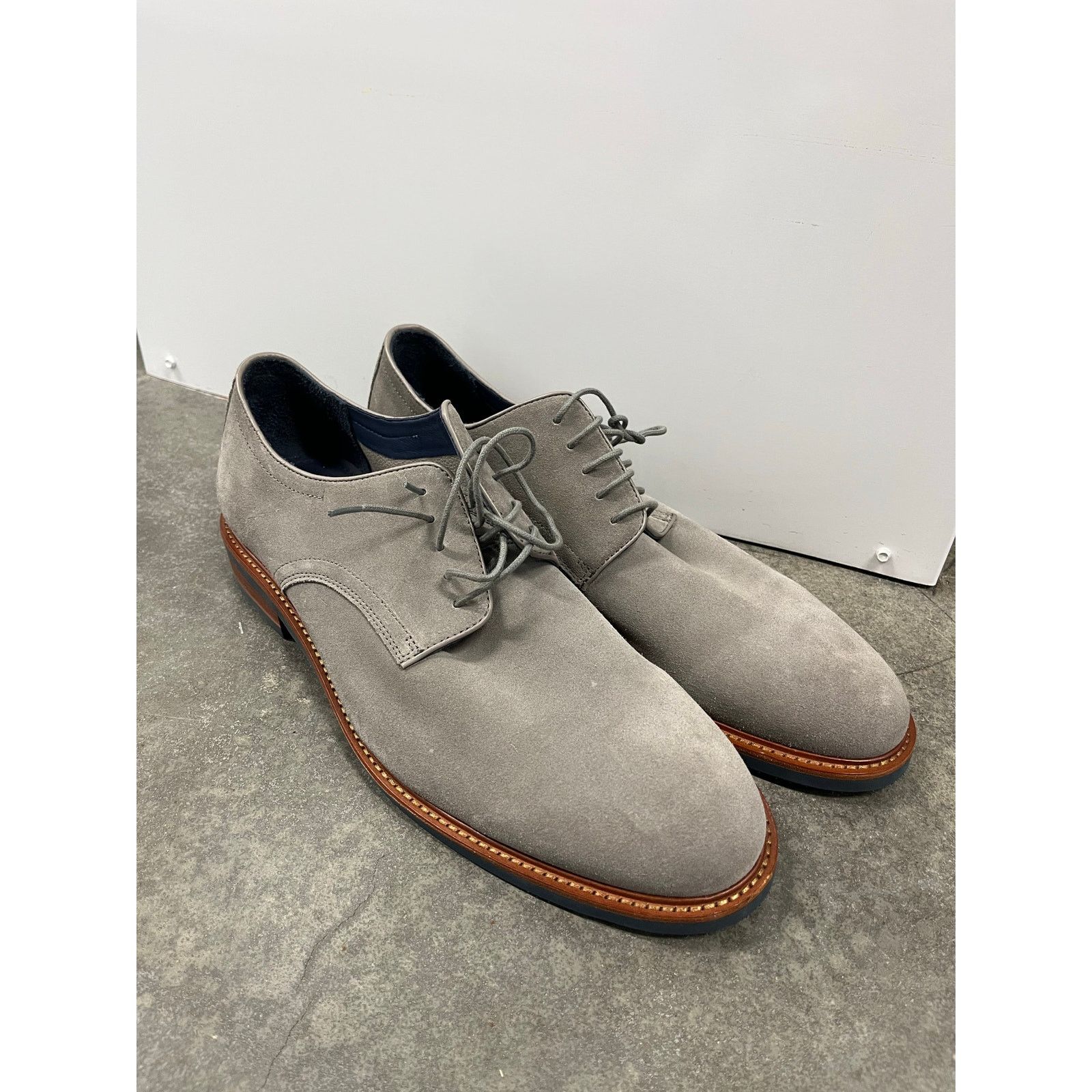 Trask TRASK Oxford gray Suede Shoes Vibram Size US 14 / EU 47 - 1 Thumbnail