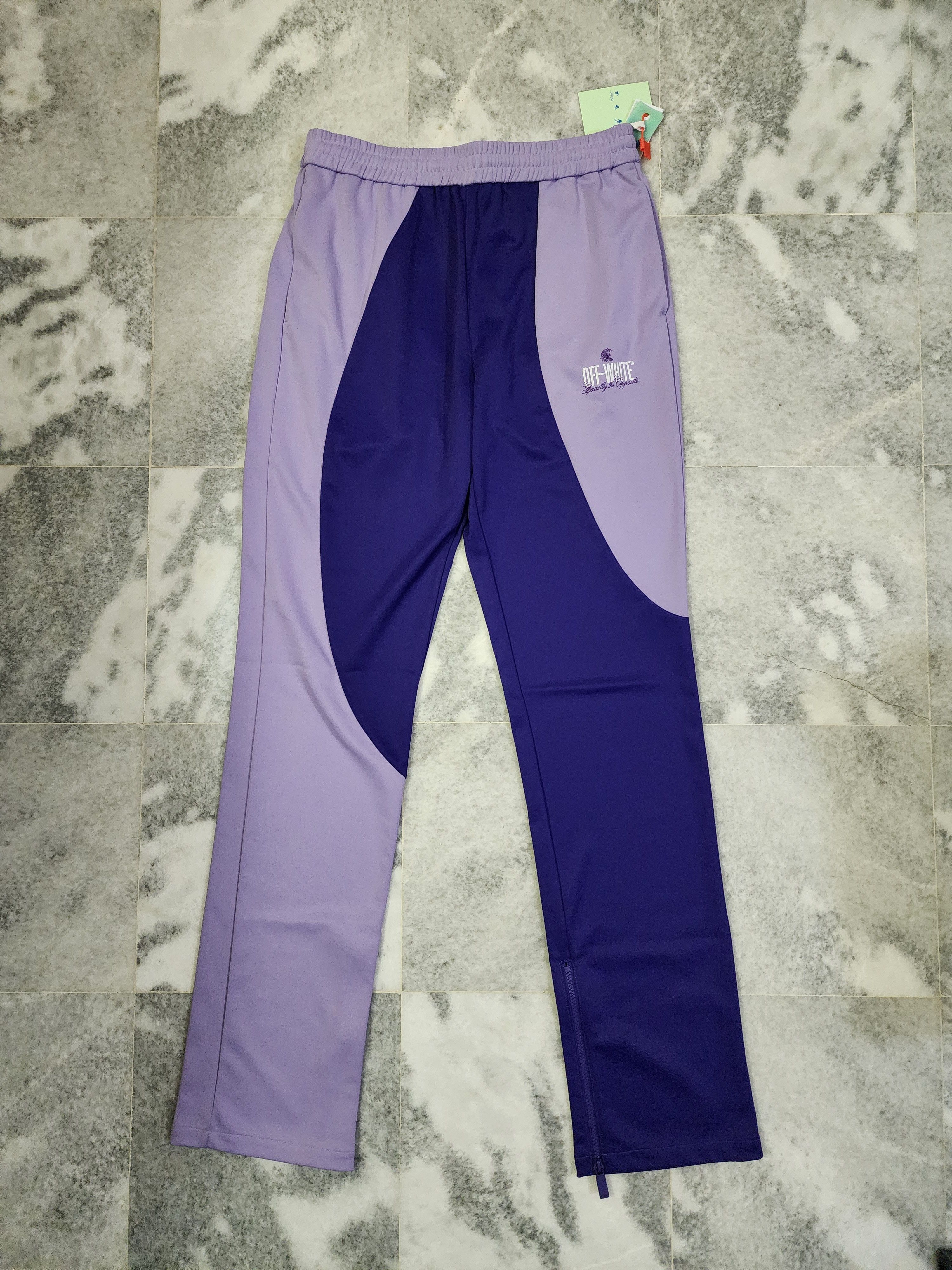 Off-White Colorblock Track Pants Size US 34 / EU 50 - 1 Thumbnail