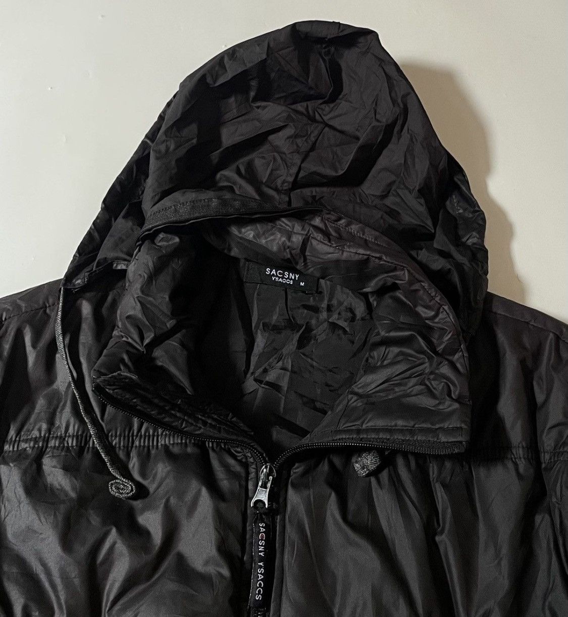 Yohji Yamamoto TAX FREE 🇺🇸 Yohji yamamoto y’saccs hooded parachute jacket Size US M / EU 48-50 / 2 - 2 Thumbnail