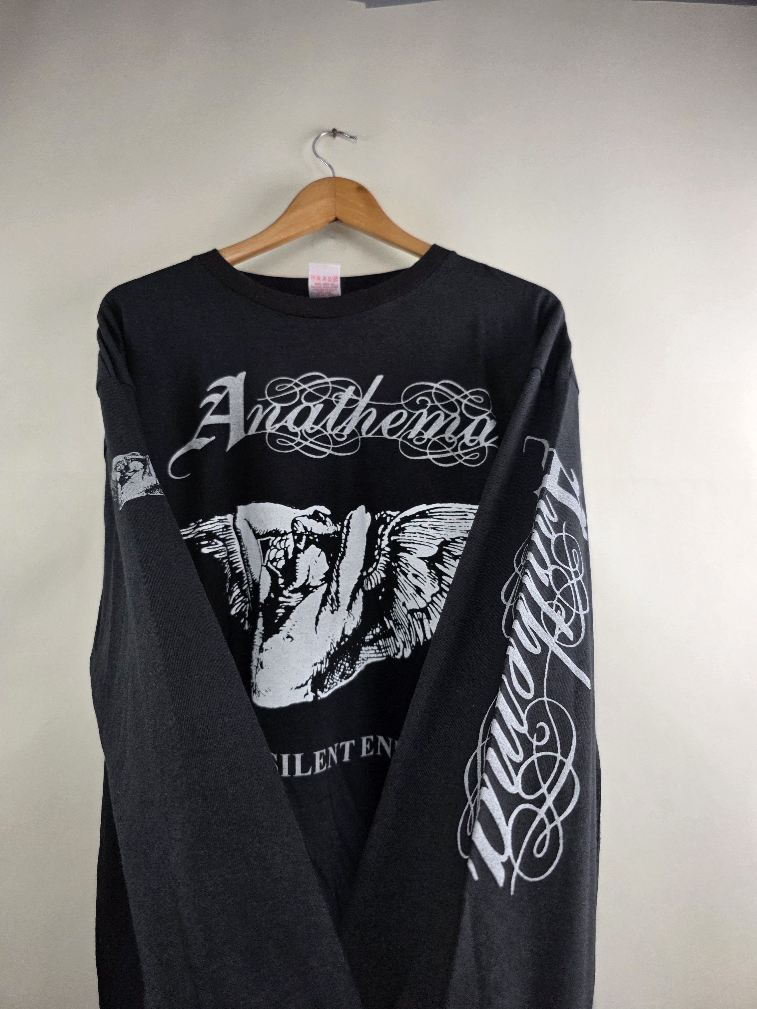 Vintage 1996 Anathema The Silent enigma Long-sleeve XL 23.5" 30" Size US XL / EU 56 / 4 - 2 Thumbnail