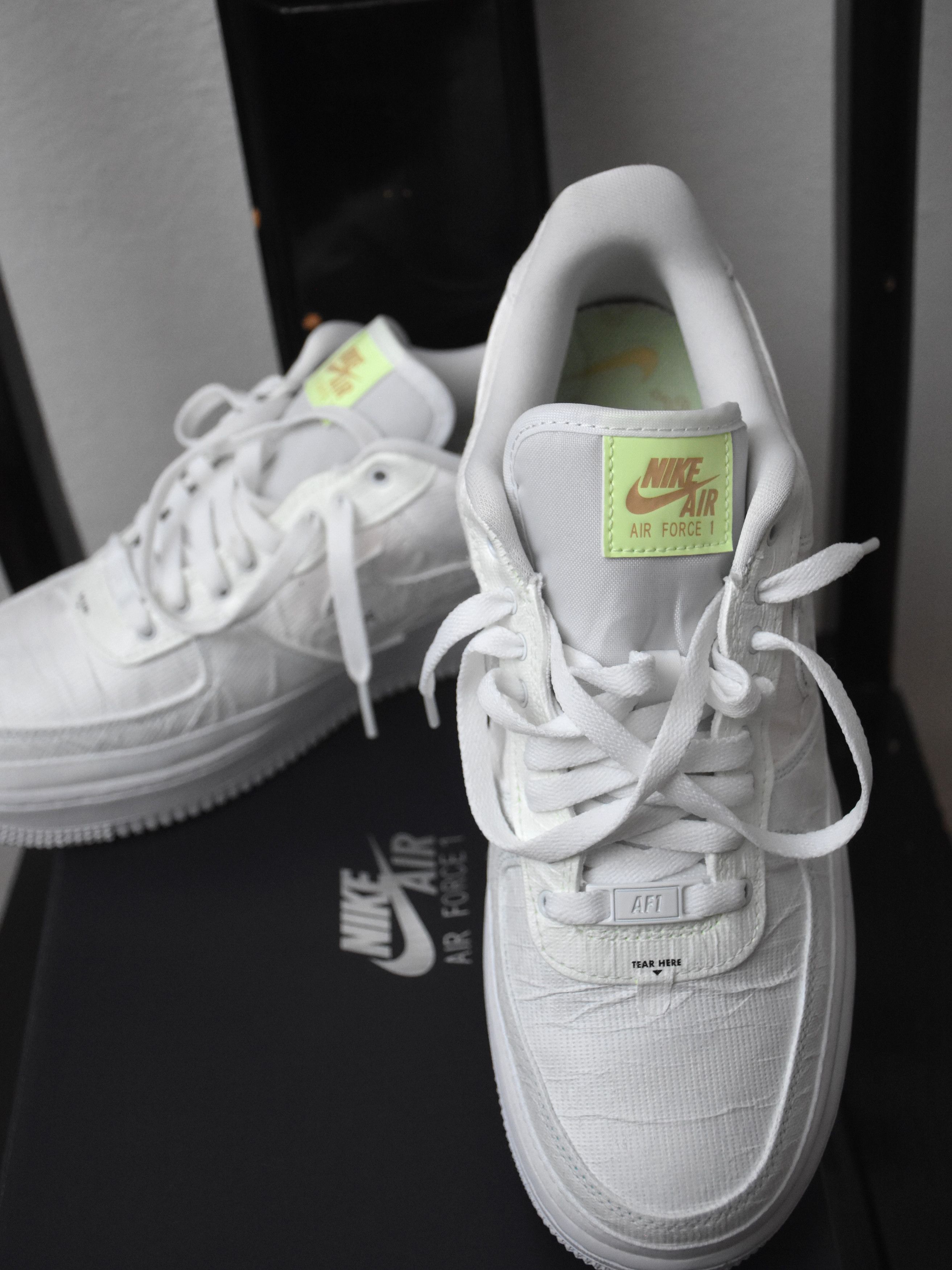 Nike × Vintage Unworn Nike Air Force 1 tear away summer shoes sneakers Size US 9 / EU 42 - 8 Thumbnail