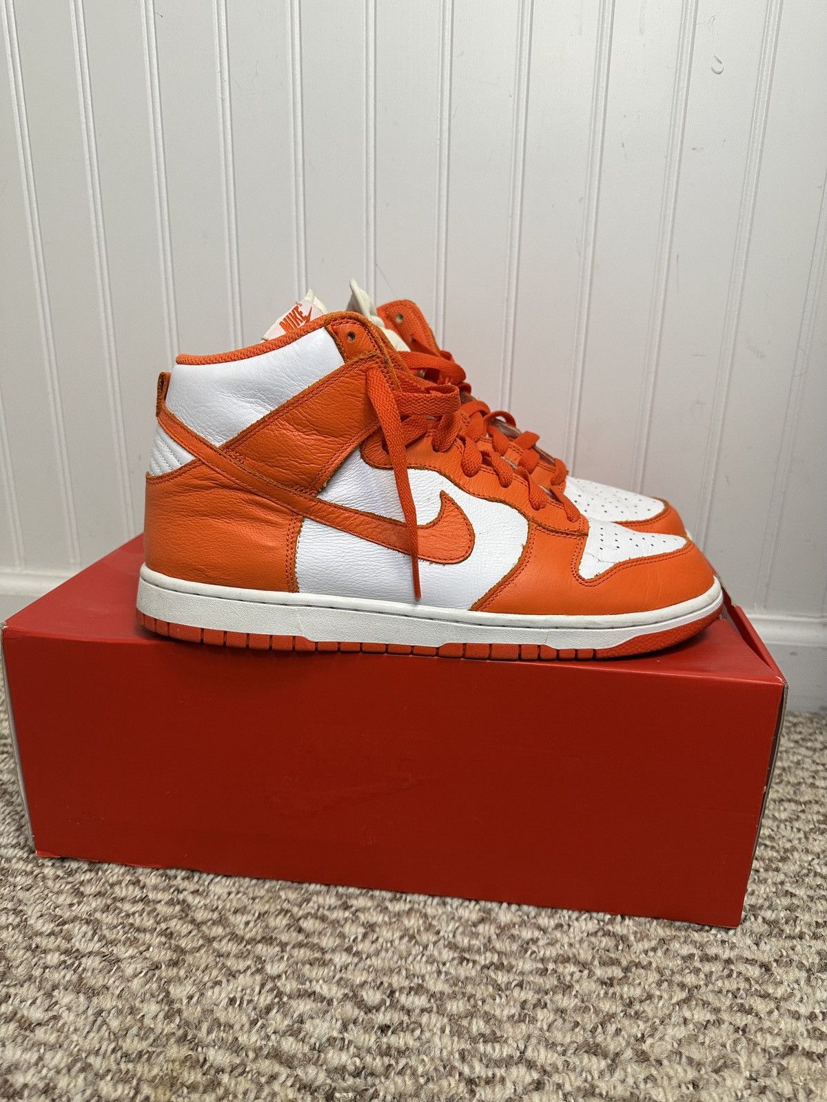Nike × Vintage Nike Syracuse Dunks QS 2012 Sz 11 Size US 11 / EU 44 - 3 Thumbnail