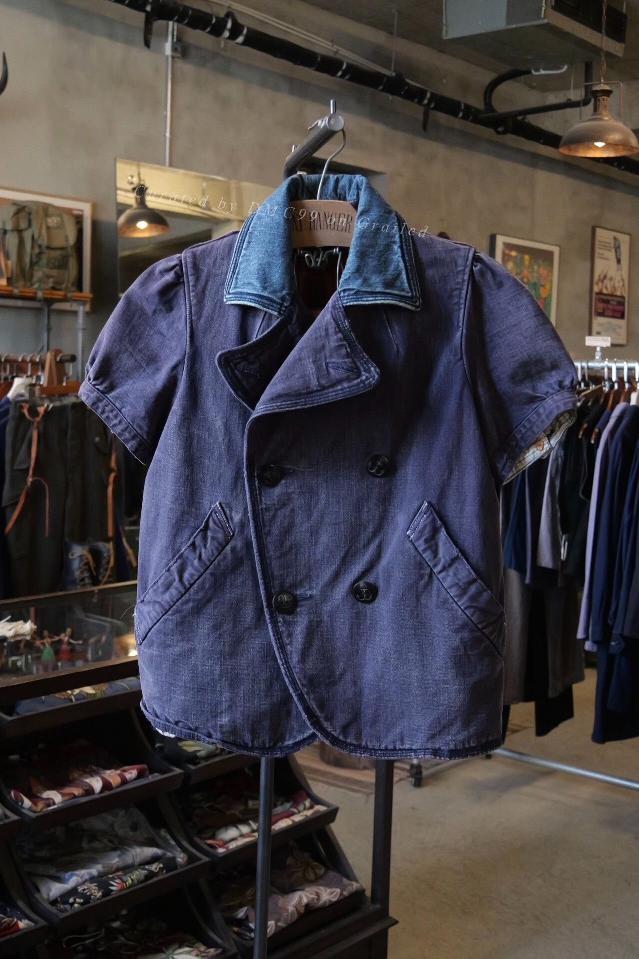 Kapital Kapital Double-Breasted Denim Short Jacket Size XS / US 0-2 / IT 36-38 - 1 Thumbnail