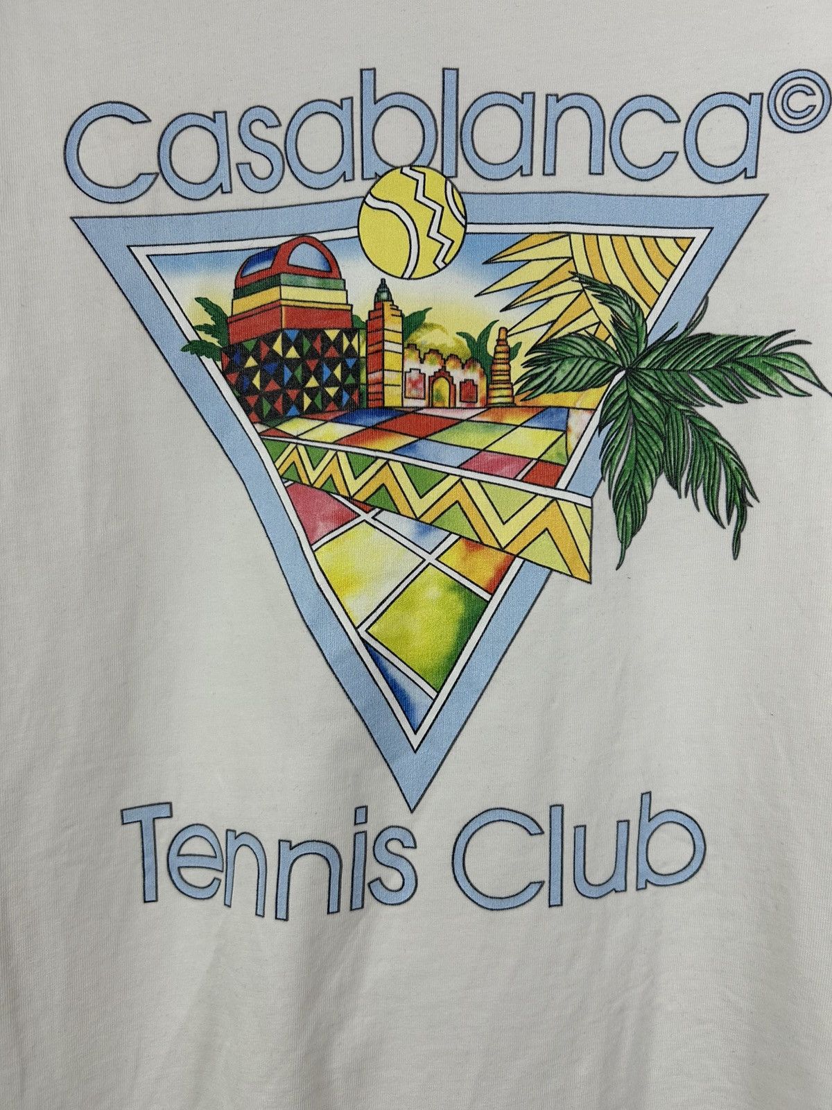 Casablanca Casablanca Afro Cubism Tennis Club T-Shirt Size L Size US L / EU 52-54 / 3 - 4 Thumbnail