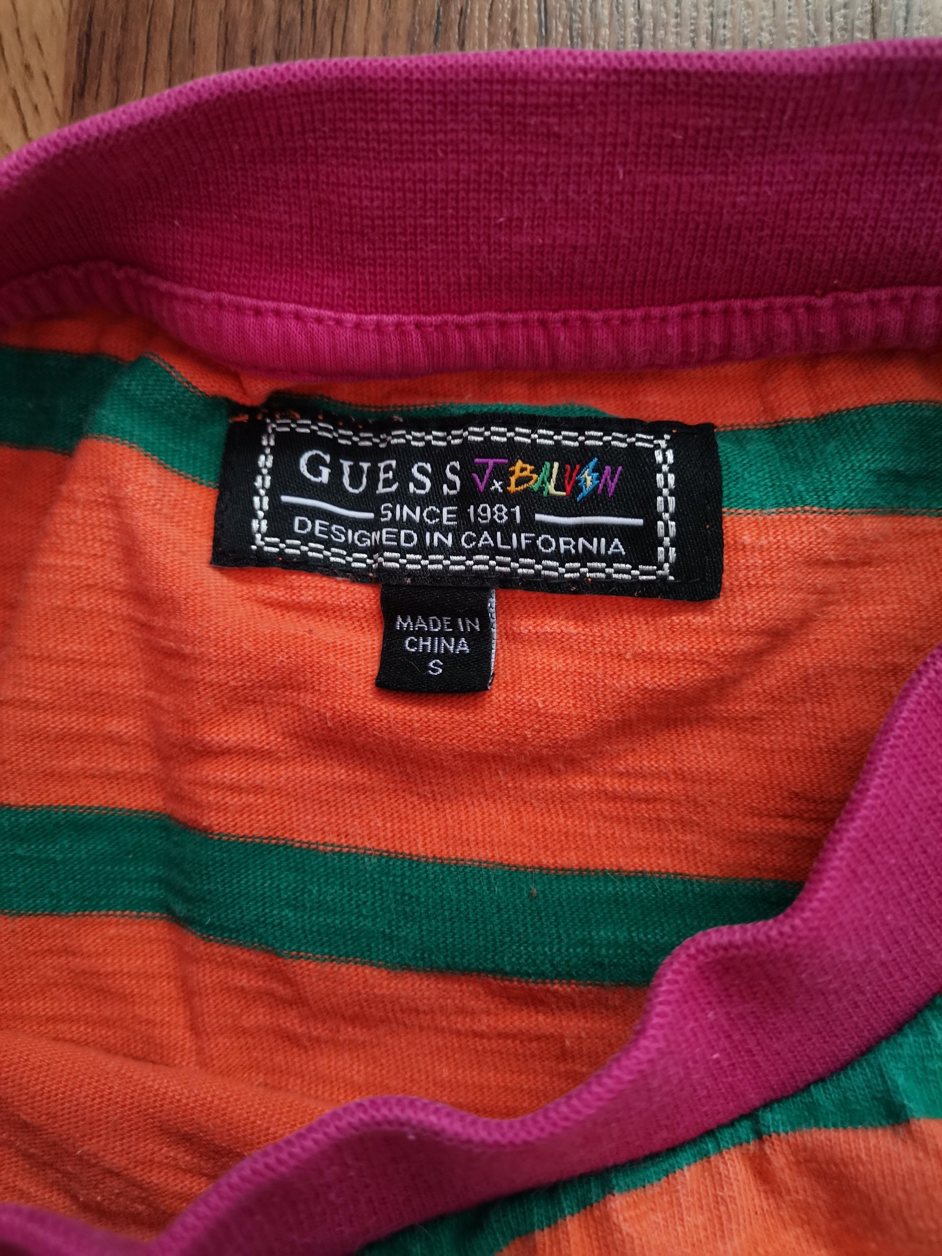 Guess × J Balvin Guess x J. Balvin Striped Tee Size US S / EU 44-46 / 1 - 3 Thumbnail