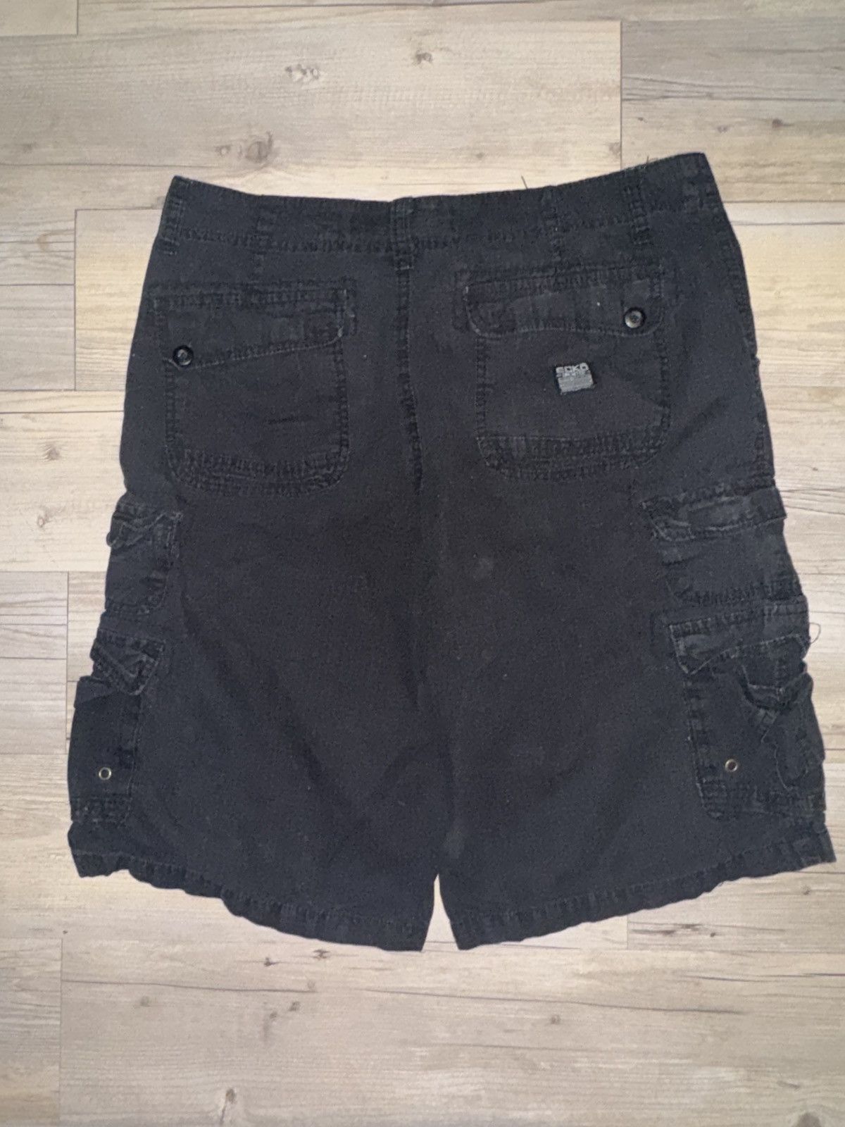 Ecko Unltd. × Southpole × Vintage ECKO CARGO SHORTS Y2K Size US 34 / EU 50 - 1 Thumbnail