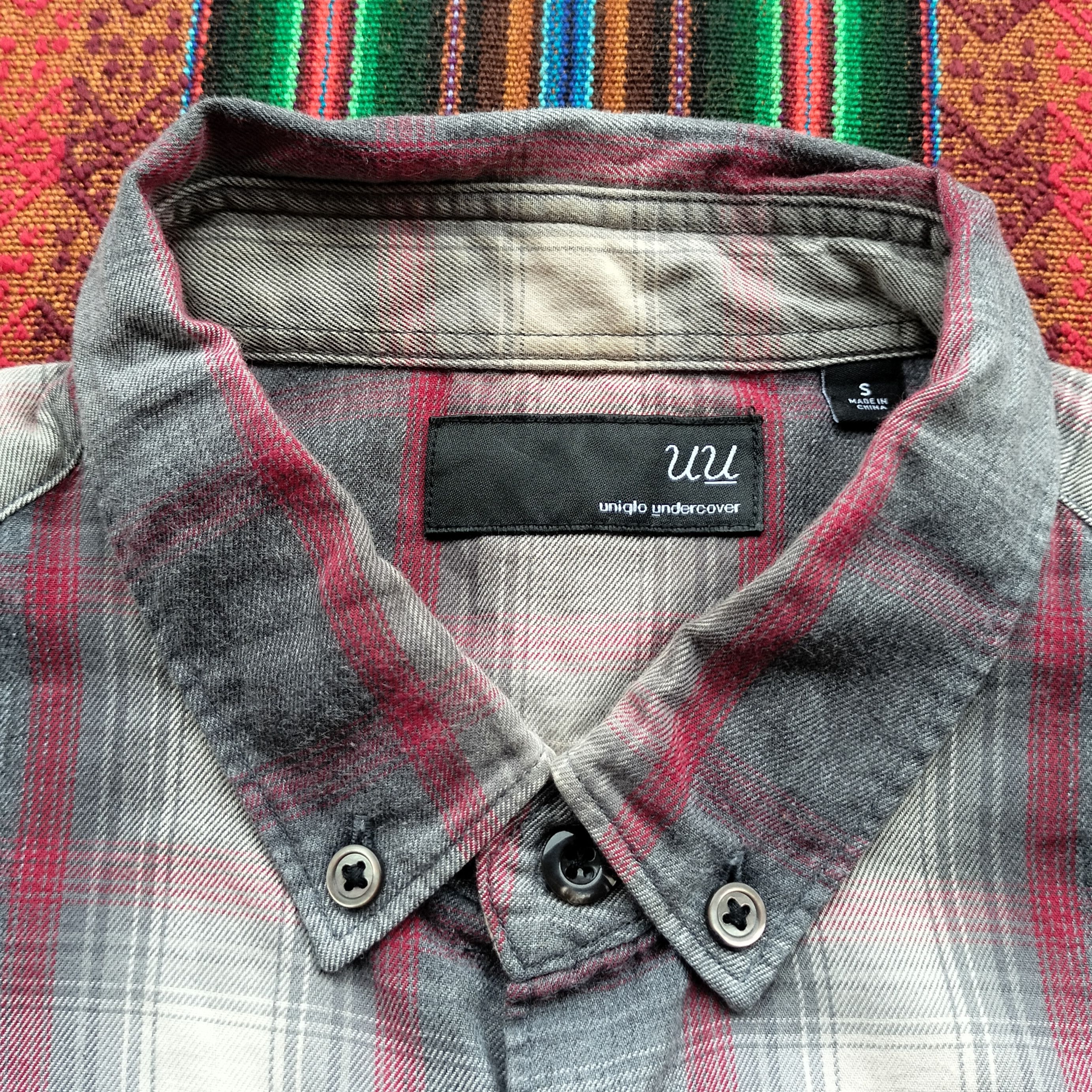 Japanese Brand Undercover for uniqlo 4 pocket plaid ss shirt Size US S / EU 44-46 / 1 - 3 Thumbnail