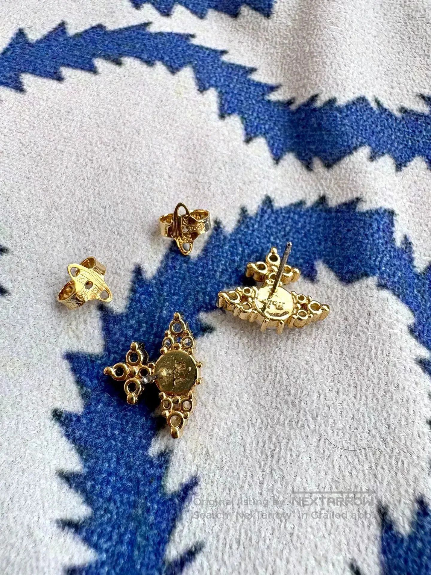 Vivienne Westwood vivienne westwood pearl saturn earrings. Size ONE SIZE - 4 Thumbnail