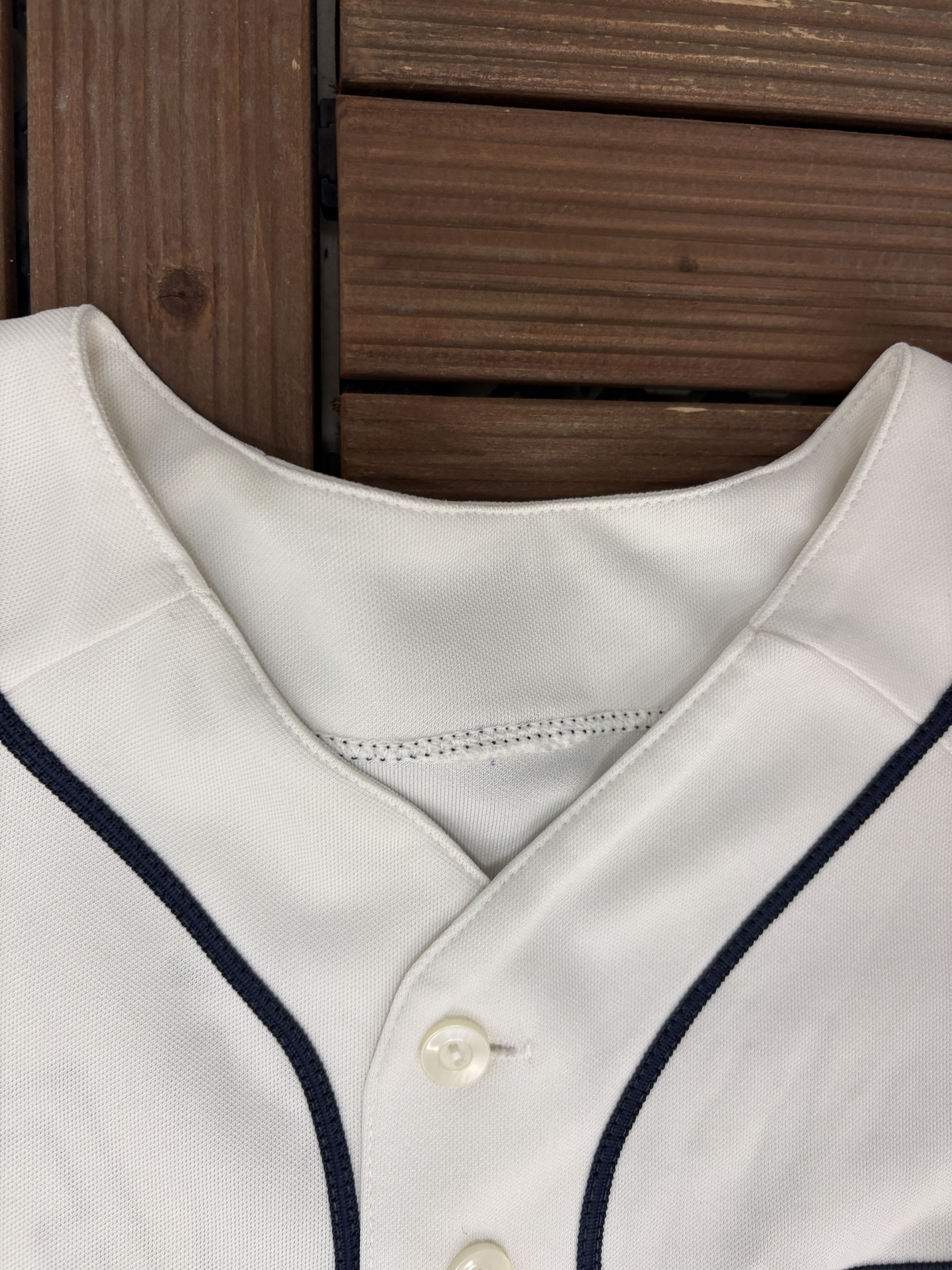 Majestic Detroit Tigers Magglio Ordóñez Vintage White Baseball Jersey Size US XL / EU 56 / 4 - 6 Thumbnail