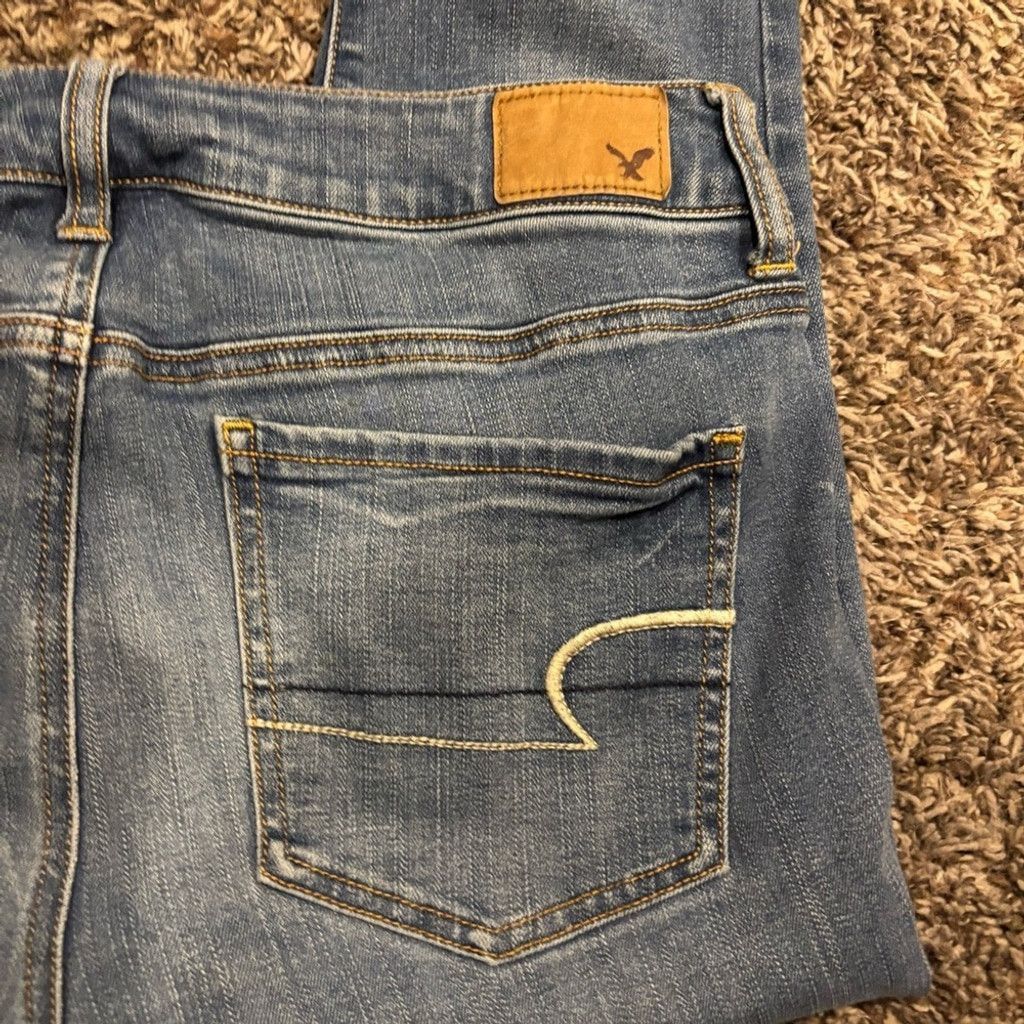 American Eagle Outfitters Women's American Eagle Jegging Jeans Size 30" / US 8 / IT 44 - 2 Thumbnail